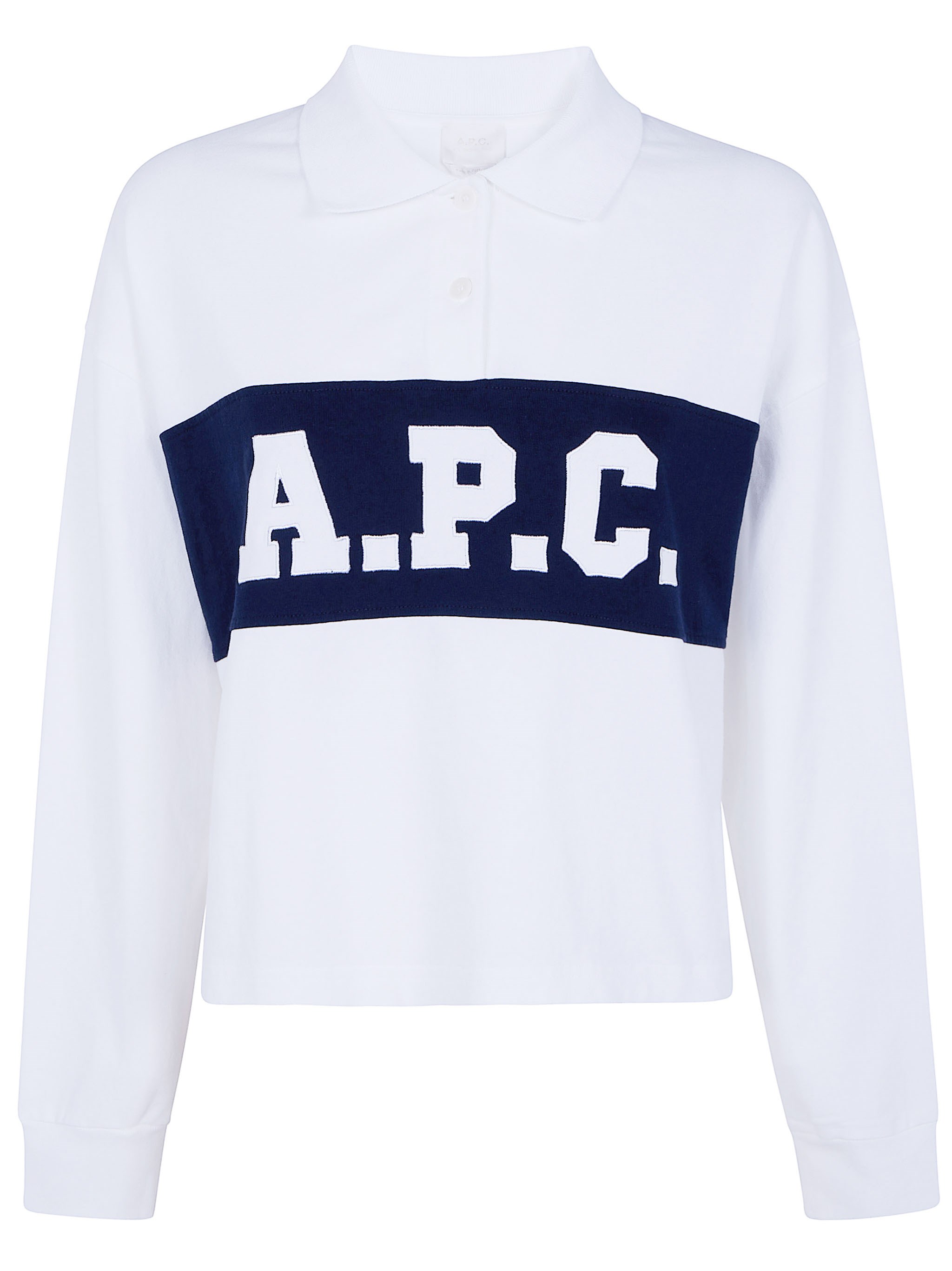 A.P.C. A. P.C. Polo Shirt White "Brianne"