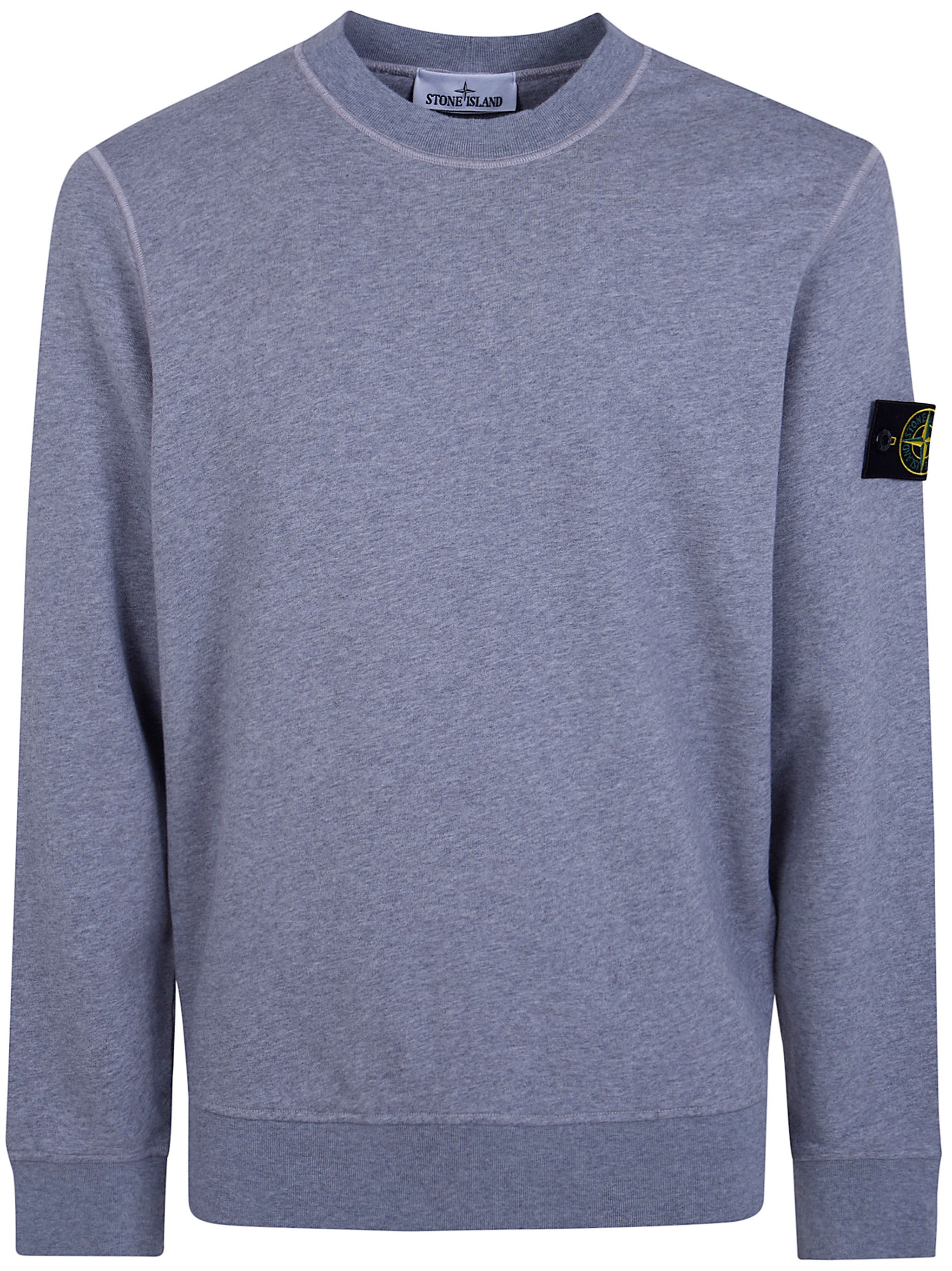 STONE ISLAND Sweatshirt Round Neck "61000"　STONE ISLAND スウェット ラウンドネック "61000" STONE