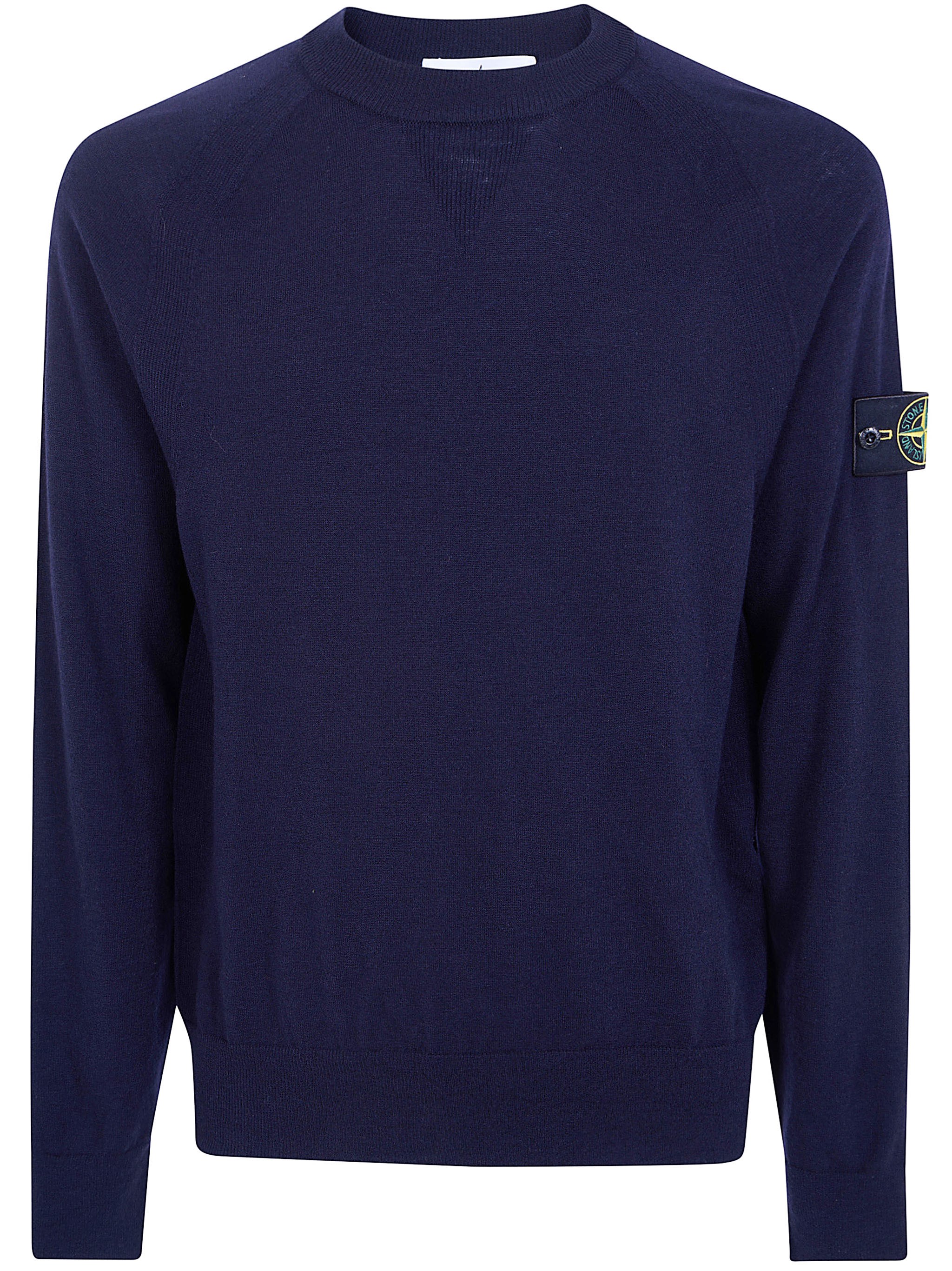 STONE ISLAND Sweater Round Neck "L2.S15.51000.07.S00a1 V0020"　STONE ISLAND セーター ラウンドネック 「L2.S15.51000.07.S00a1 V0020」 STONE