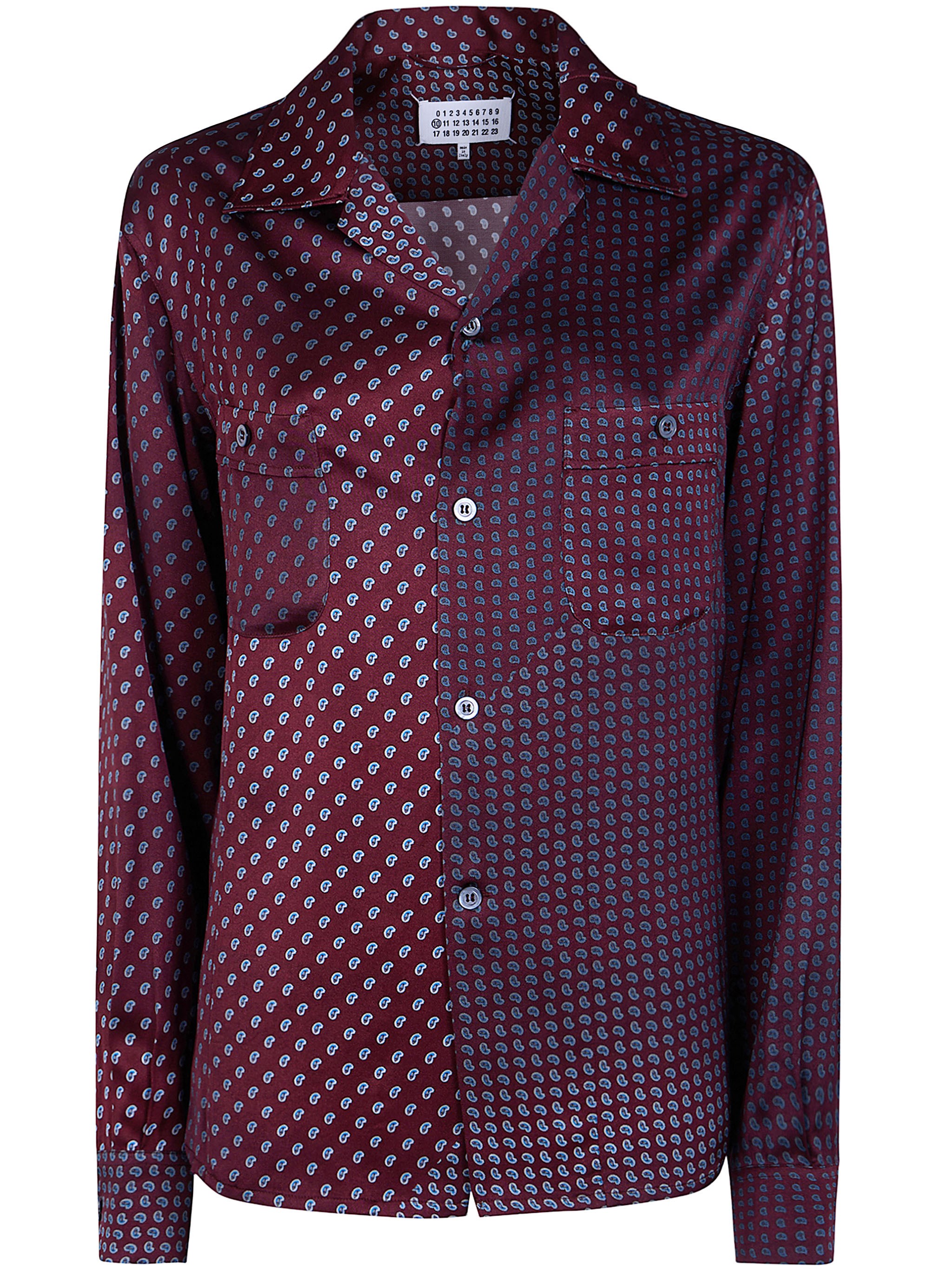Maison Margiela MAISON MARGIELA Shirt Printed "Paisley"　MAISON MARGIELA シャツ「ペイズリー」プリント