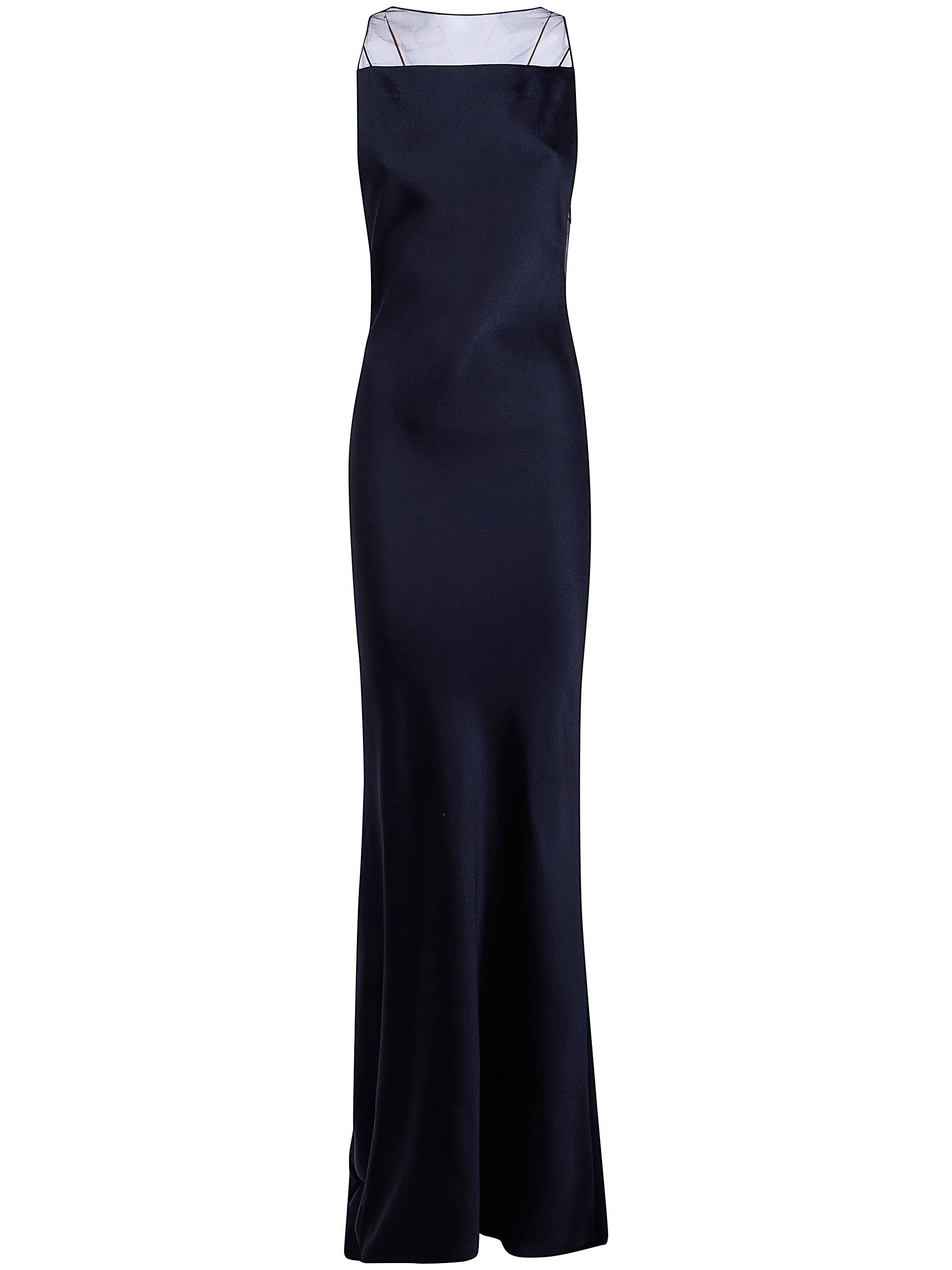 Maison Margiela MAISON MARGIELA Dress Satin Maxi "Costruzione"　MAISON MARGIELA ドレス サテン マキシ "Construzione"