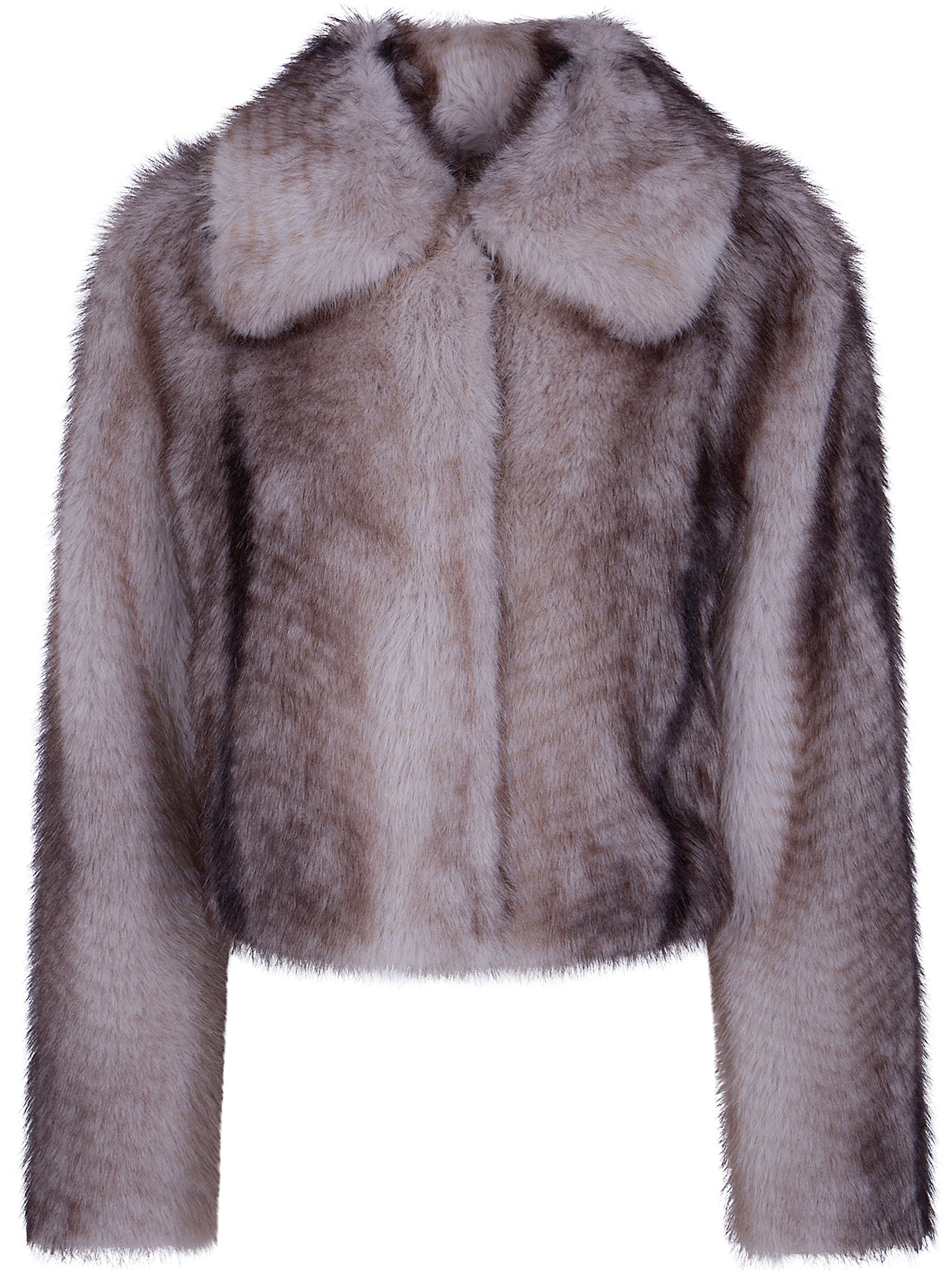 TWINSET Coat Eco Fur Bomber Coat