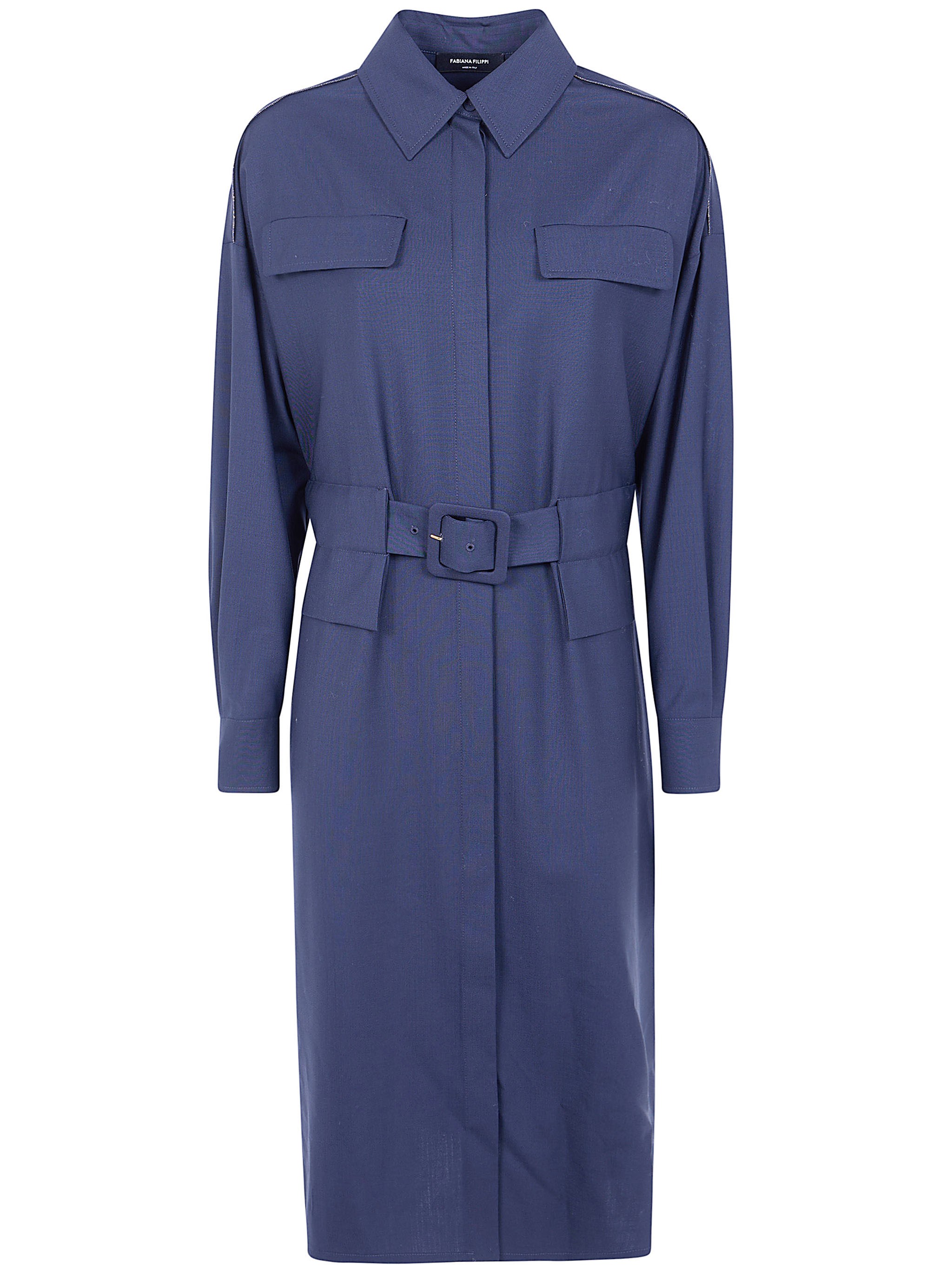FABIANA FILIPPI Dress With Belt "Abd216f371"