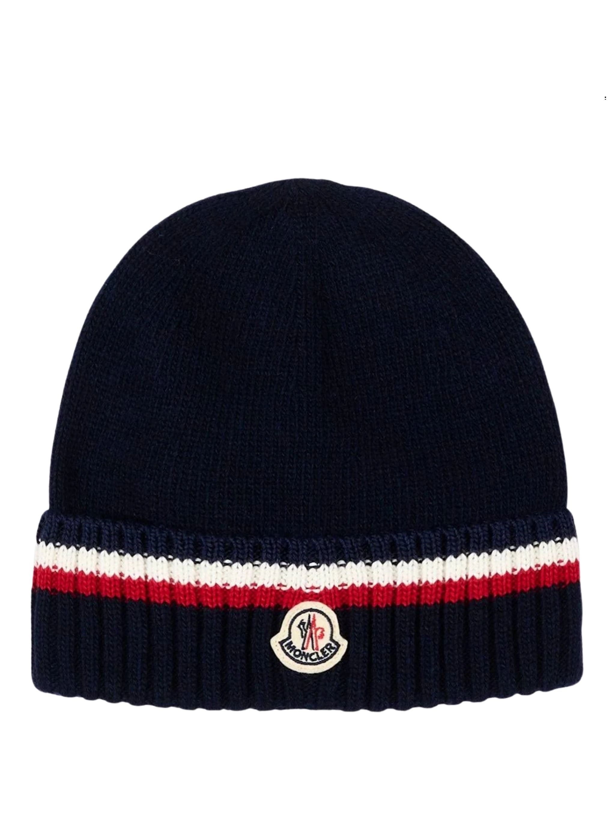 MONCLER MONCLER ENFANT Hat Wool Cashmere Blend　MONCLER ENFANT 帽子 ウール カシミア ブレンド
