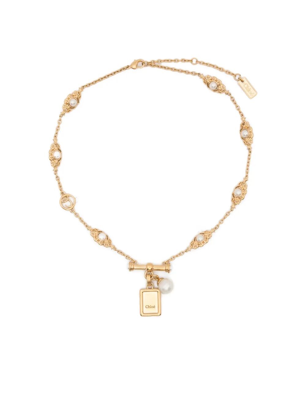 CHLOE Necklace With Charm "Pendant Necklace"　CHLOE チャーム付きネックレス「ペンダントネックレス」 CHLOE