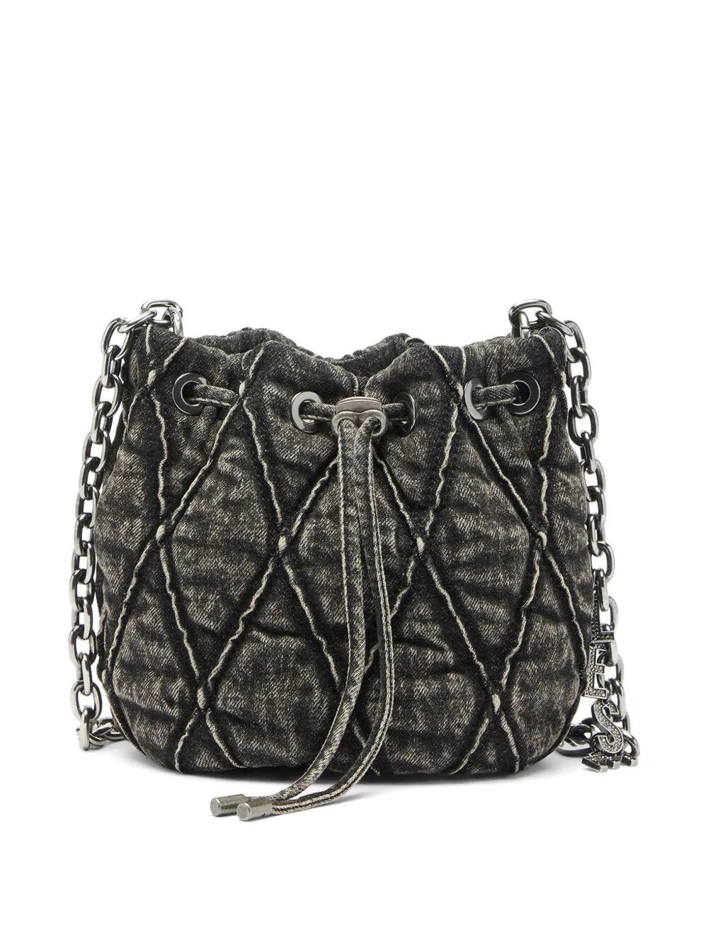 DIESEL Bag Crossbody "Charm-D Bucket S"　DIESEL バッグ クロスボディ 「チャームD バケット S」 DIESEL