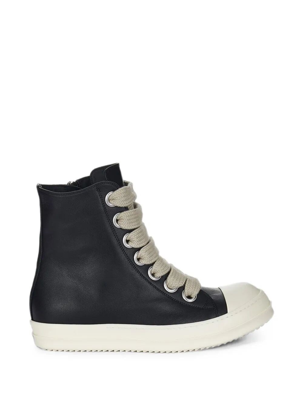 RICK OWENS Trainers Leather Black “Jumbolace”