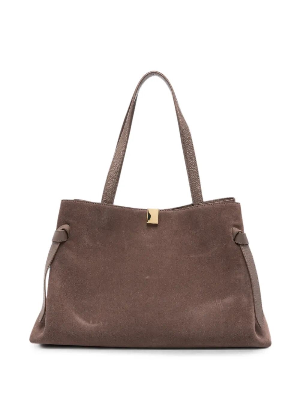 YUZEFI Handbag Suede “Gyoza” Tote Bag