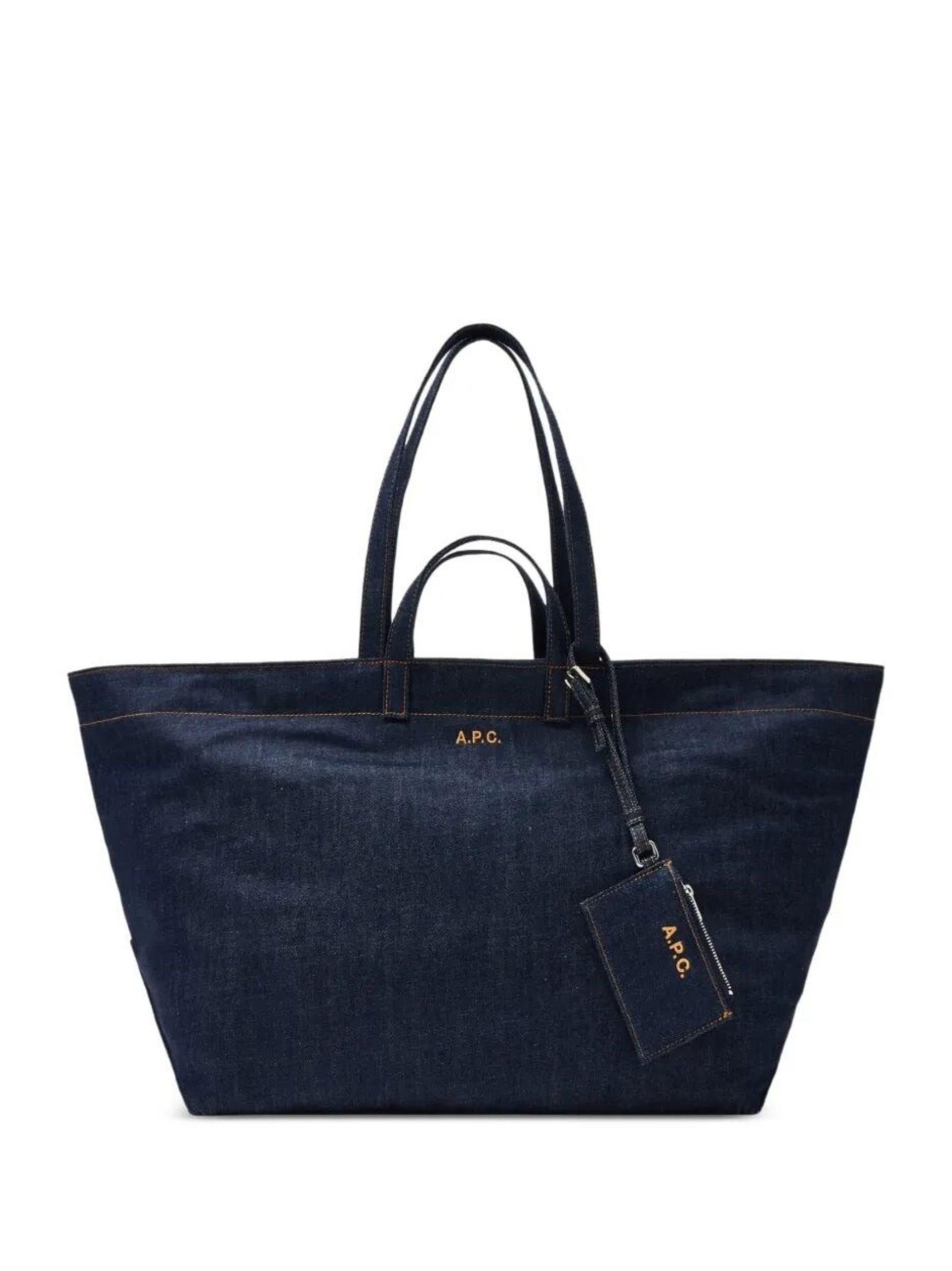 A.P.C. A. P.C. Shoulder Bag Indigo "Le Drummer Toile"