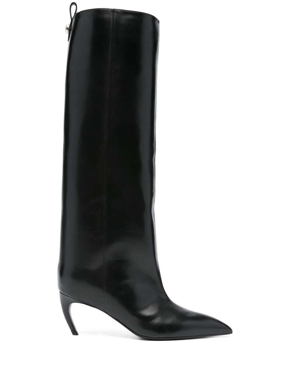 THE ATTICO Boots Leather Black "Lea"