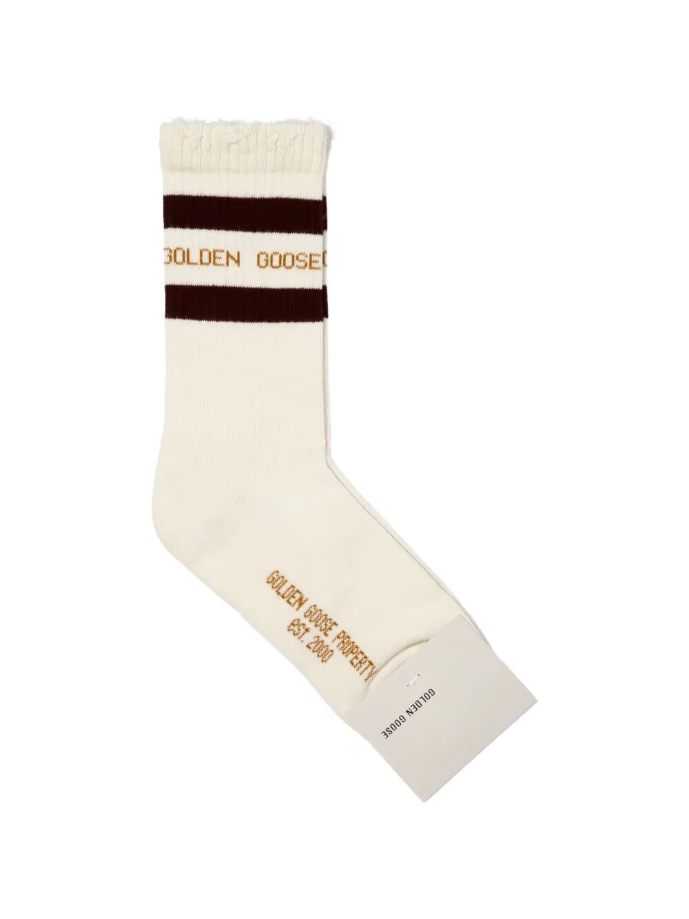 Golden Goose Socks High Rib/Stripes "Golden Goose"