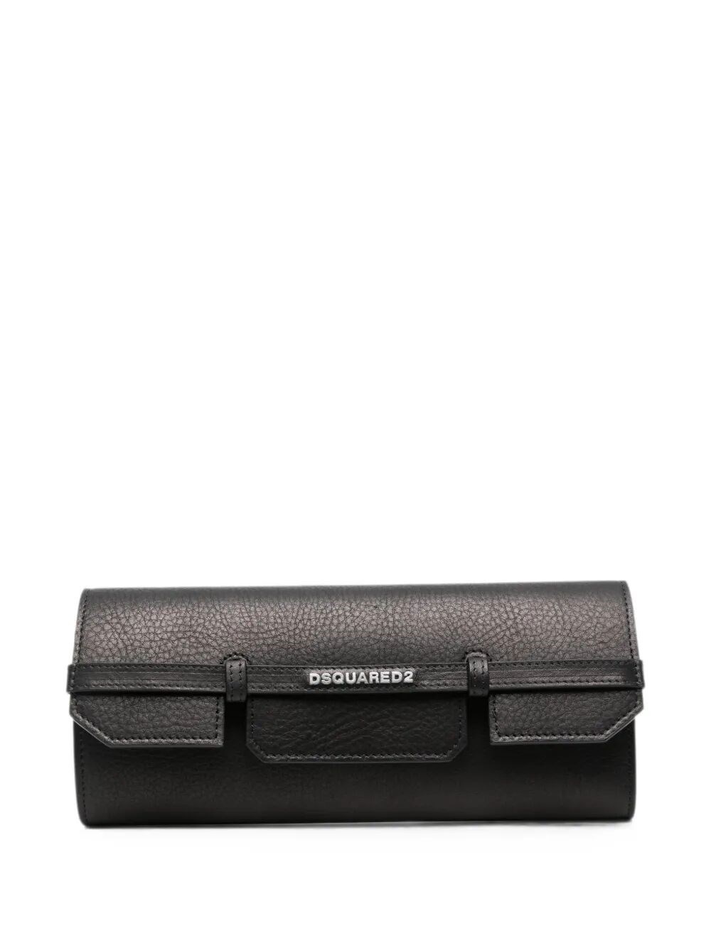 DSQUARED2 Clutch Bag Vacchetta Logo
