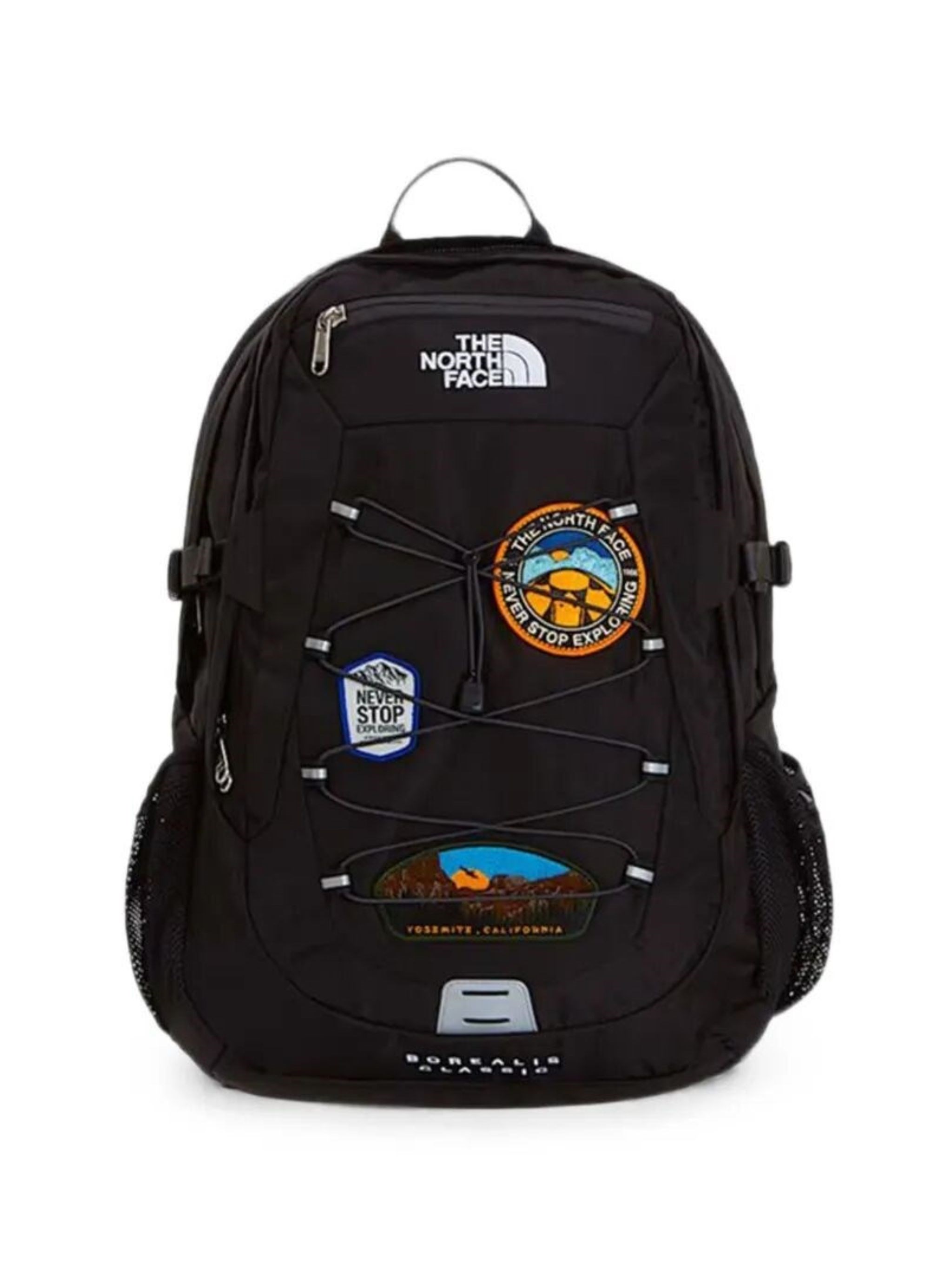 The North Face Backpack Main Compartment "borealis Classic Patch" In Black