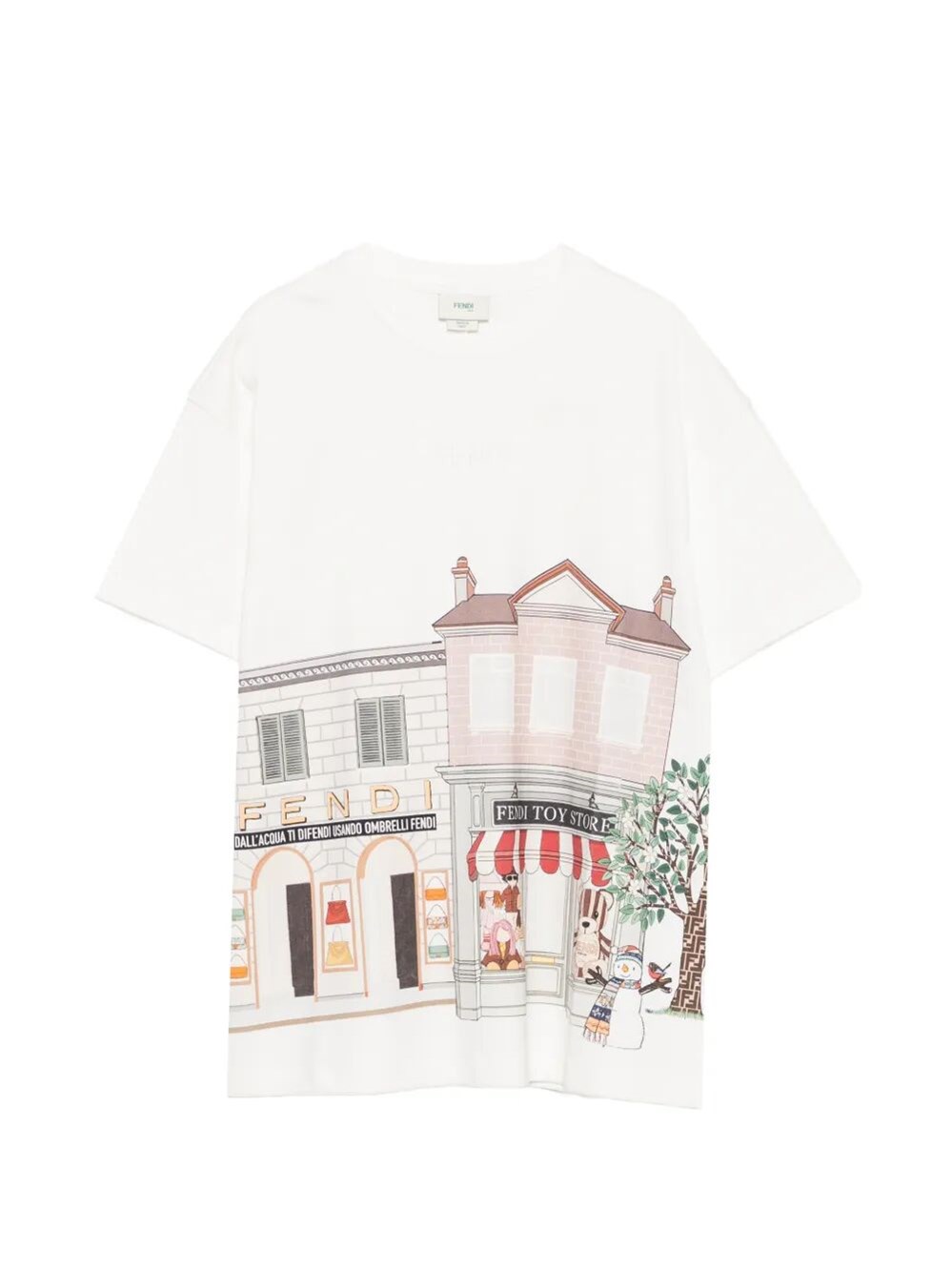 FENDI KIDS T-Shirt Interlock “Interlock”