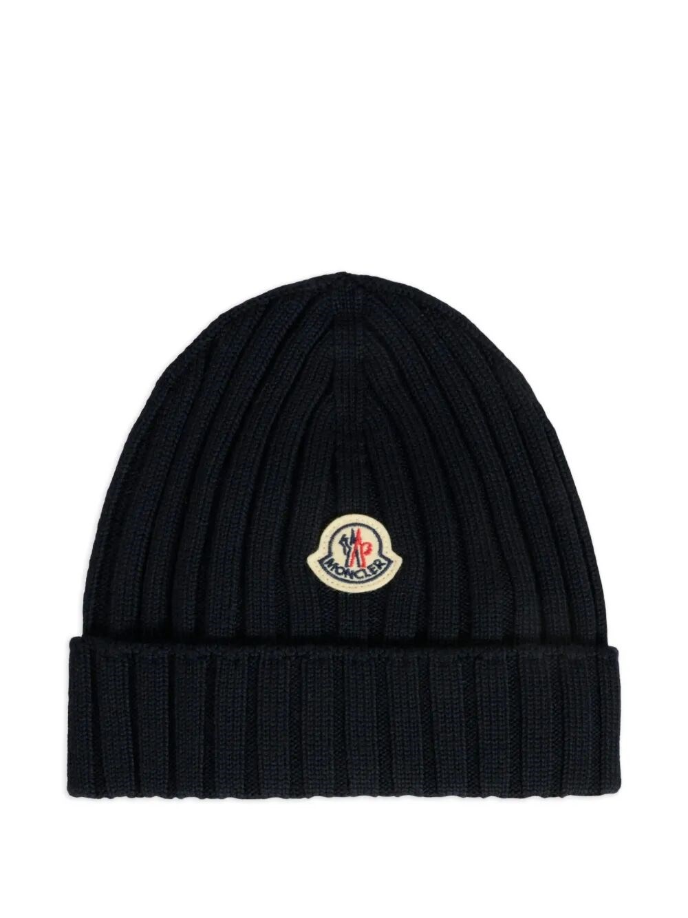 MONCLER MONCLER ENFANT Hat Extrafine Wool "Navy"
