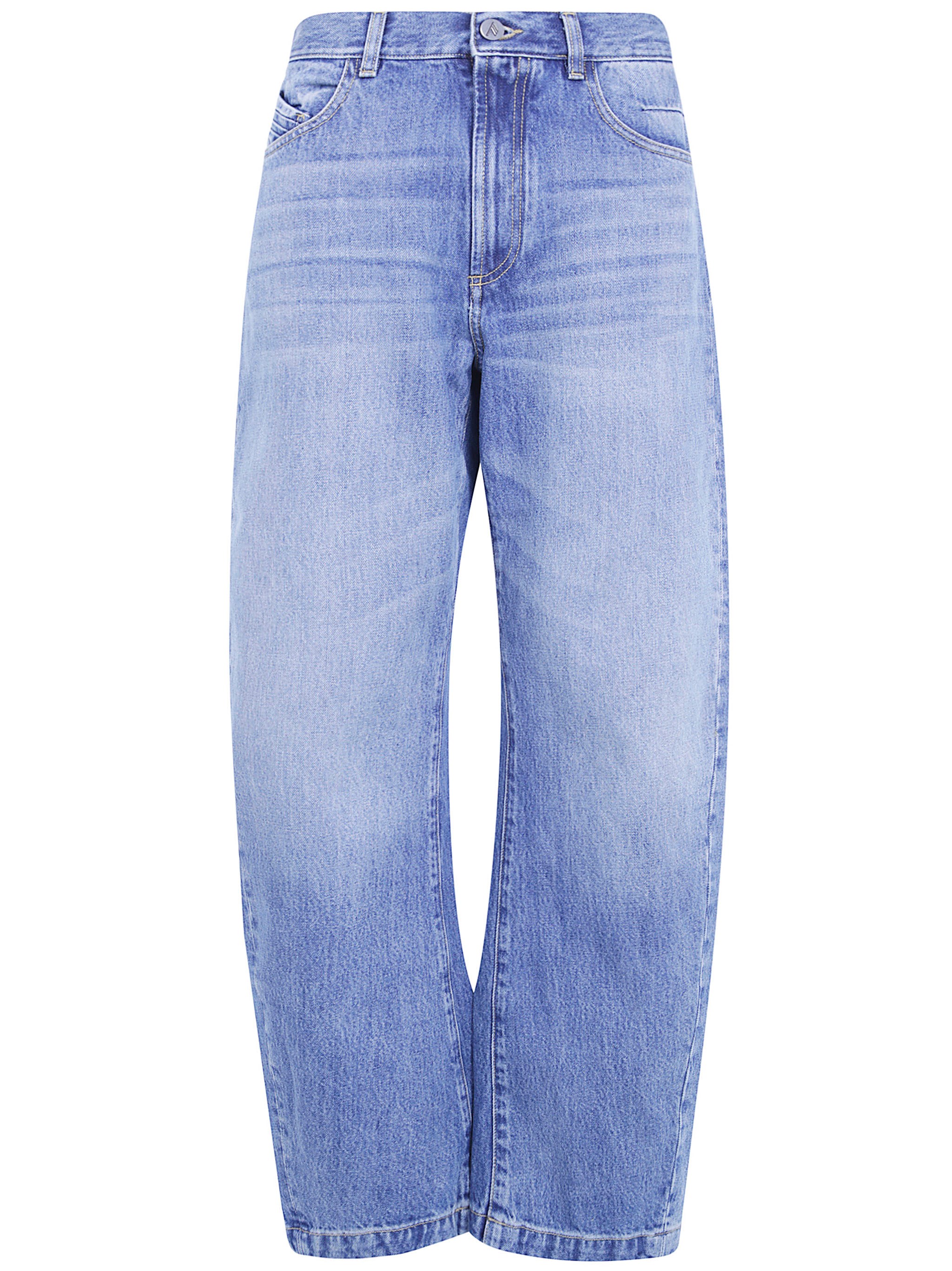 THE ATTICO Jeans Wide Leg "Barrel"