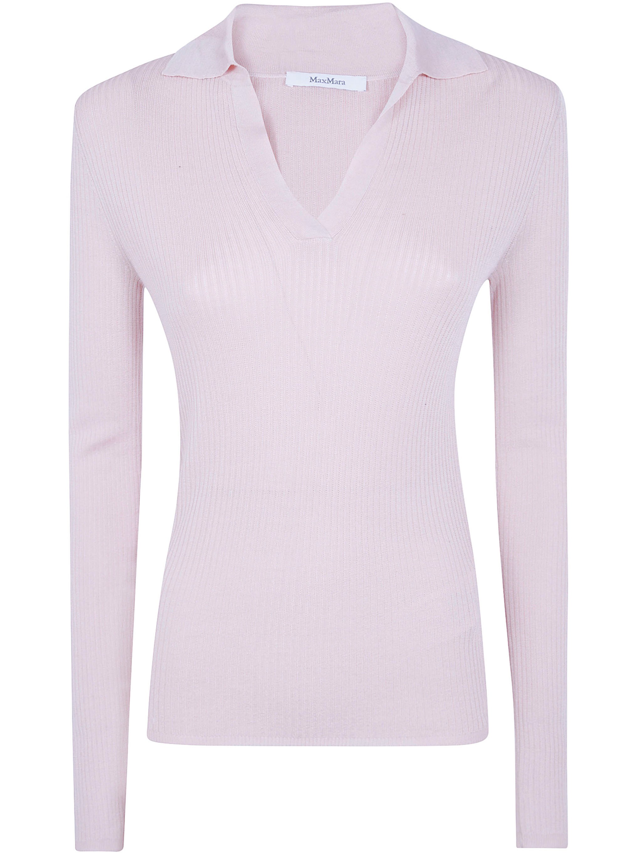 Max Mara MAX MARA Polo Shirt Long Sleeve "Mxm Gergo"　MAX MARA ポロシャツ 長袖「Mxm Gergo」