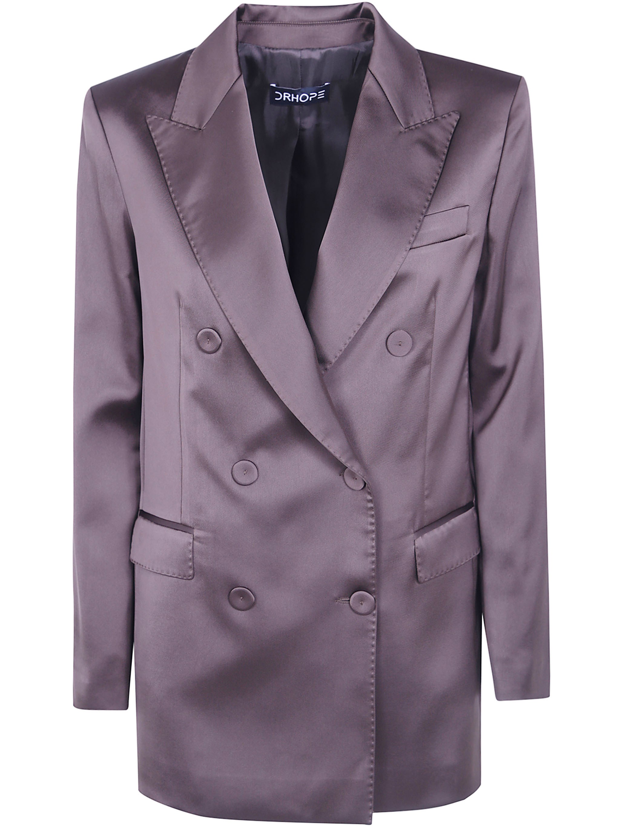 DRHOPE Jacket Double Breasted "4731.4331 300 Coffee"