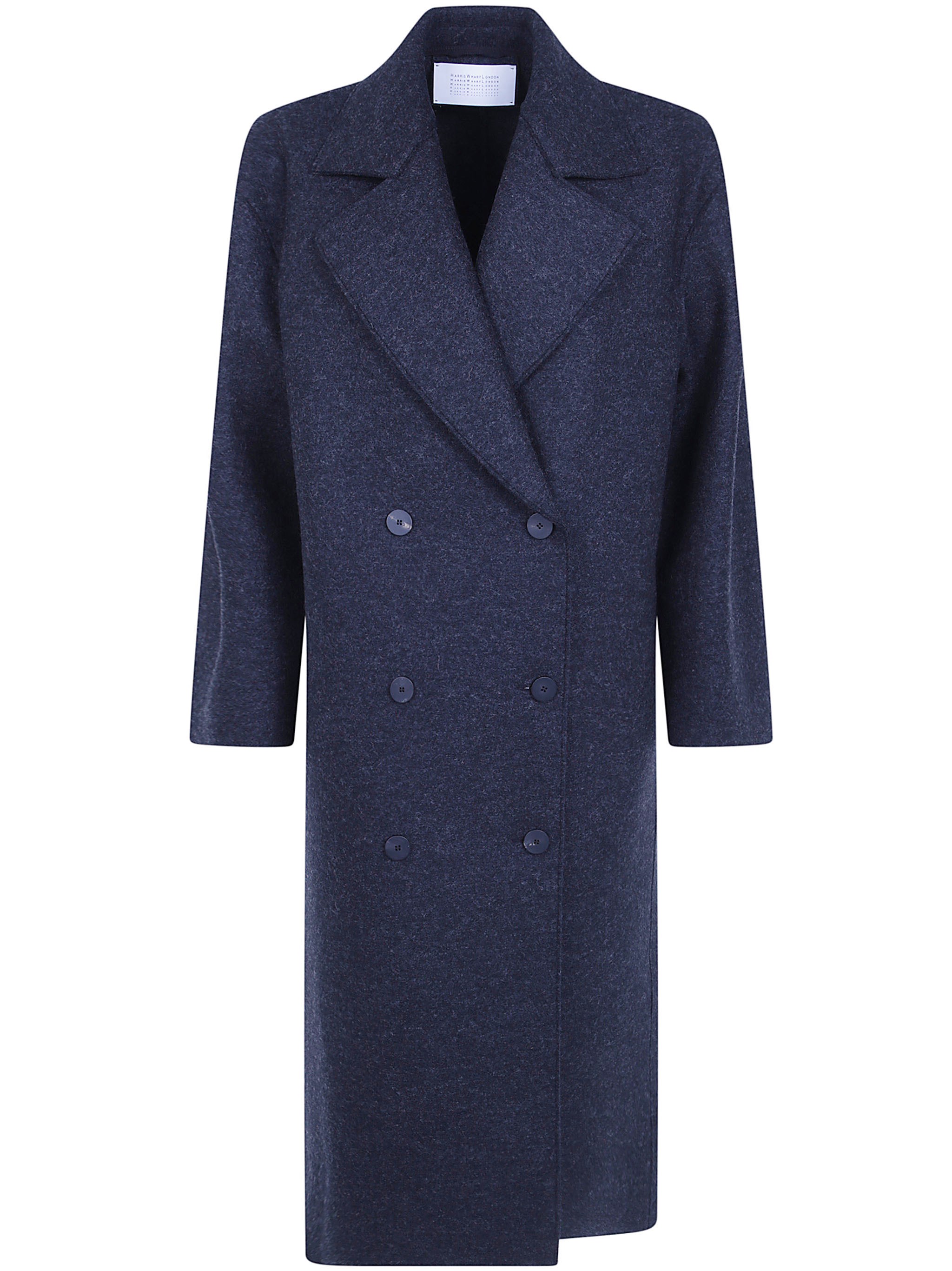 HARRIS WHARF LONDON Coat Long Double Breasted “Oversized”