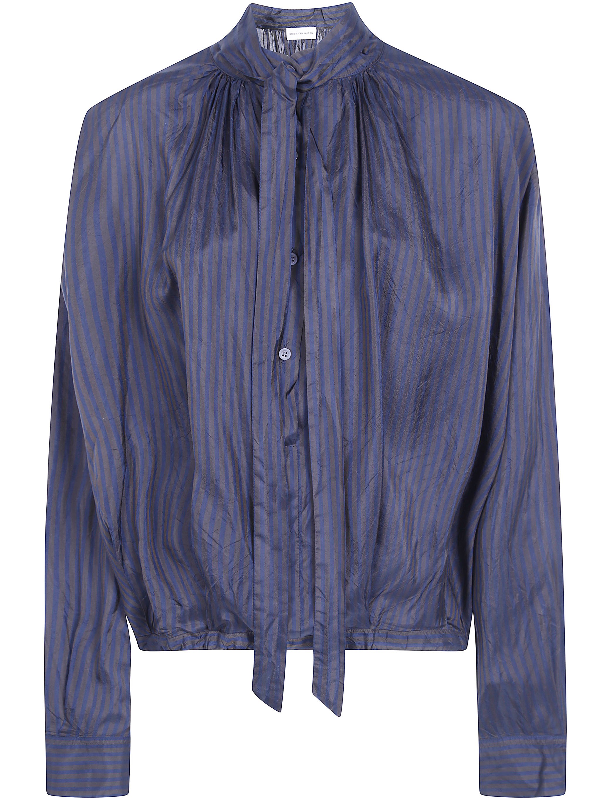 Dries Van Noten DRIES VAN NOTEN Shirt Stripe "Cenvy"　ドリスヴァンノッテン シャツ ストライプ "Cenvy"