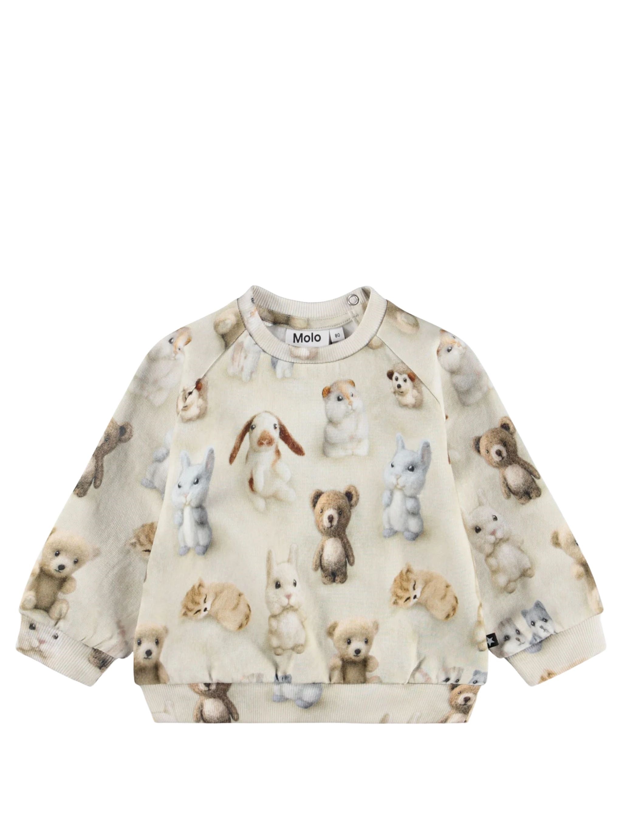 Molo Sweatshirt Multicolor "felted Friends"