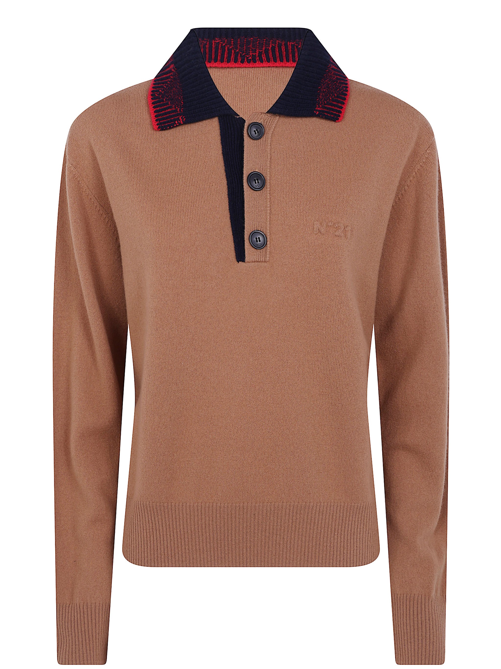 Shirt Wool "A035.9004 1374 Suede" Polo