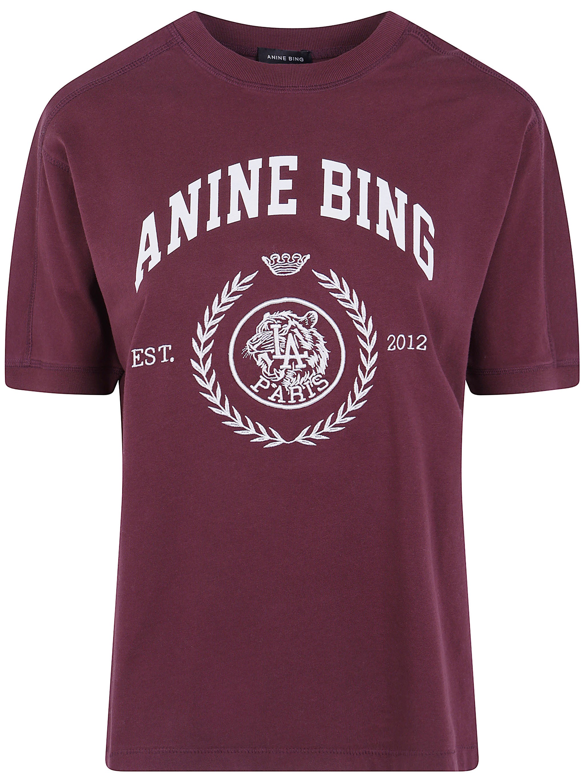 ANINE BING T-Shirt Collegiate "Jaylin"