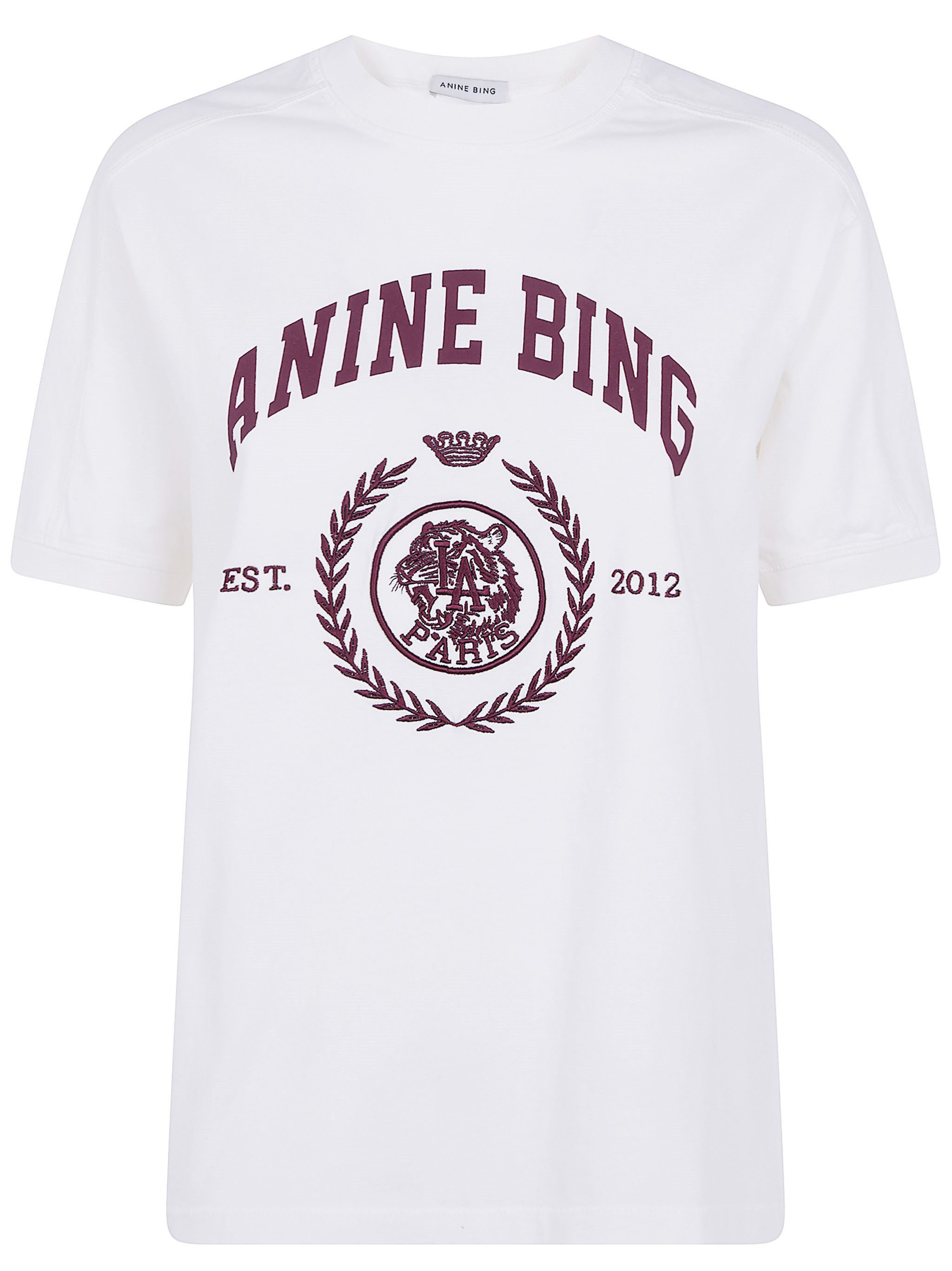 ANINE BING T-Shirt Crew Neck "Jaylin"