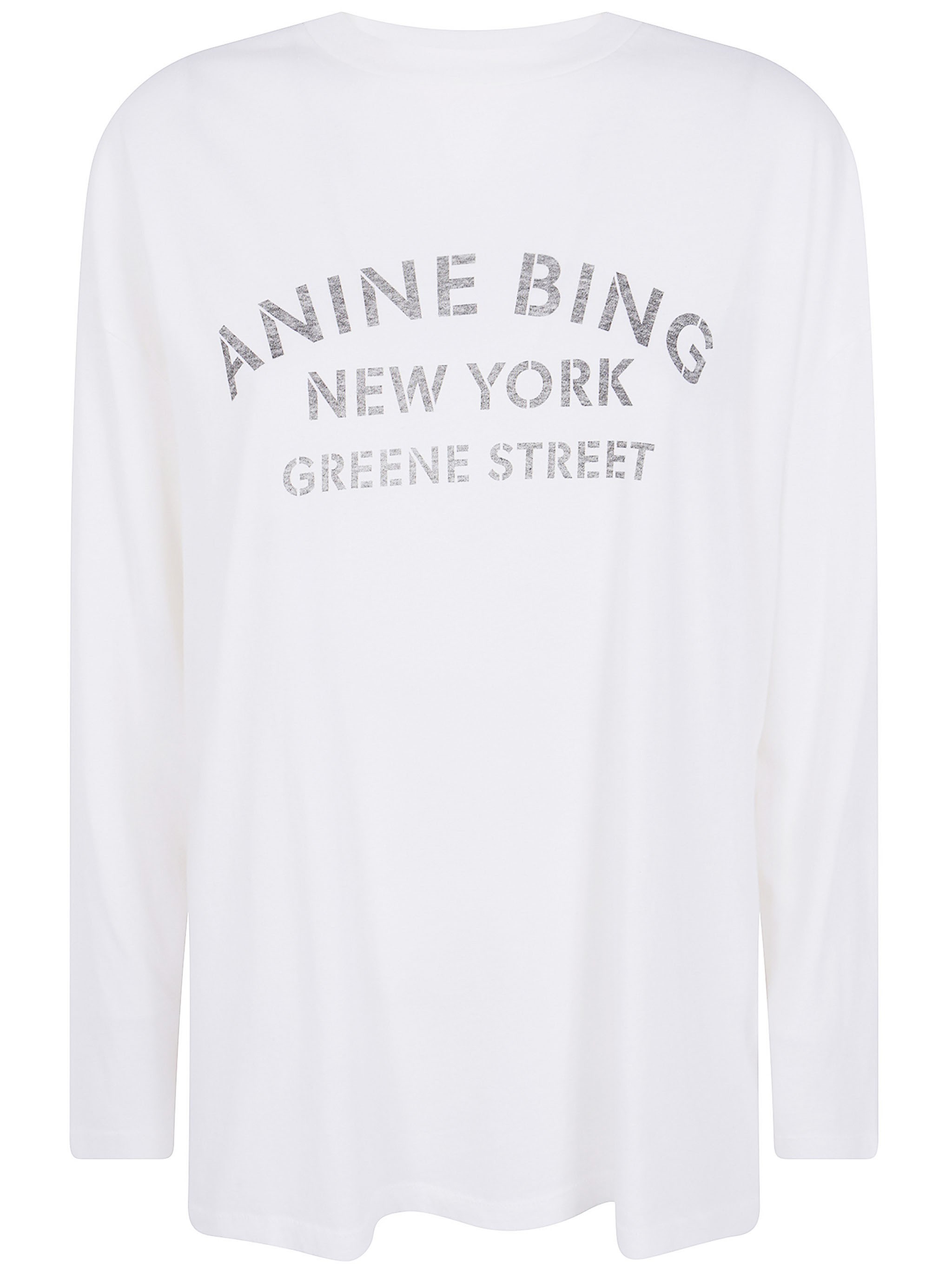 ANINE BING T-Shirt Long Sleeve "Ivan"