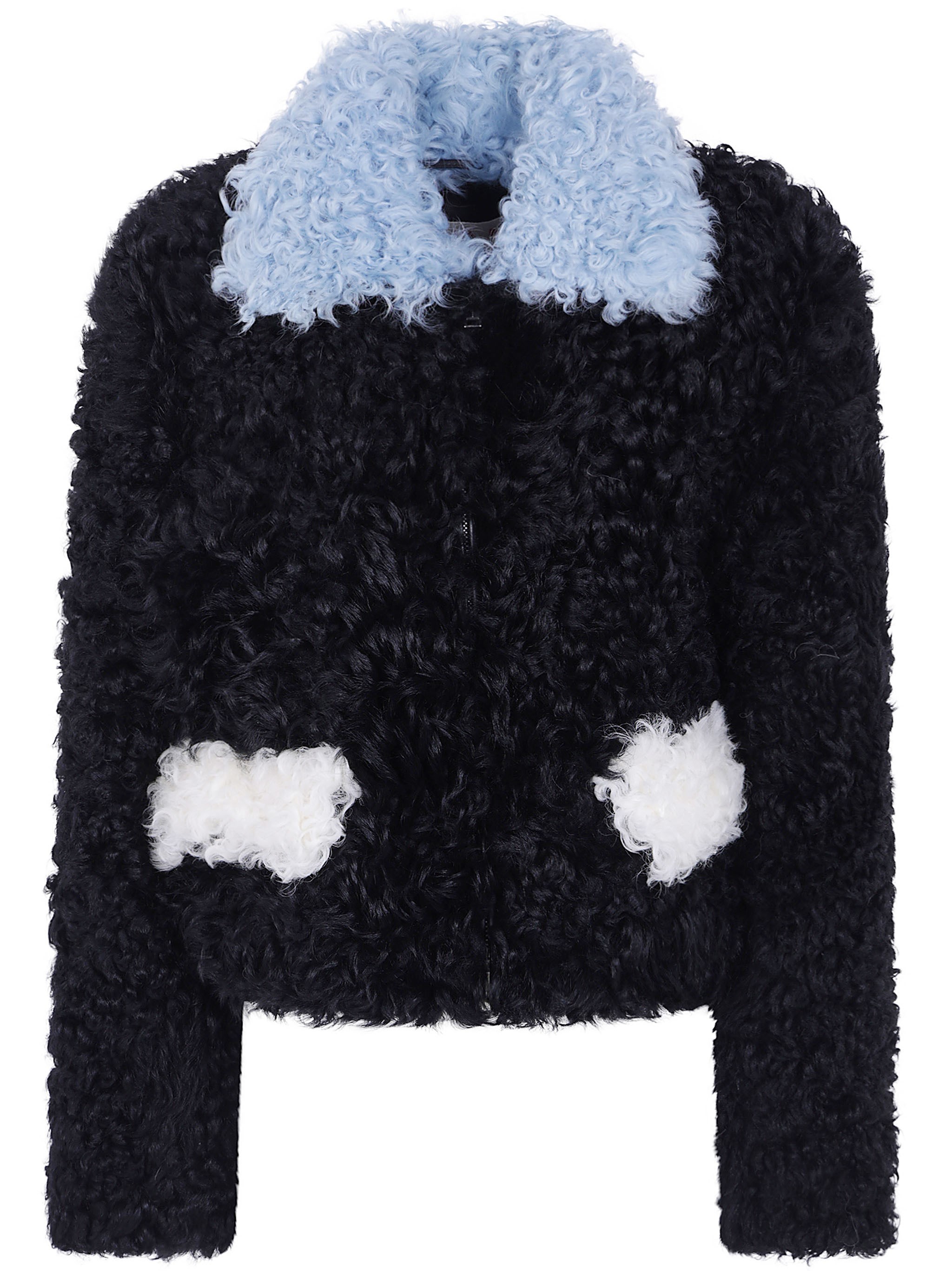 MARNI MARNI Coat Furry "Jkmx0412qu. Lm044 Ron99"　マルニ コート ファーリー「Jkmx0412qu.Lm044 Ron99」