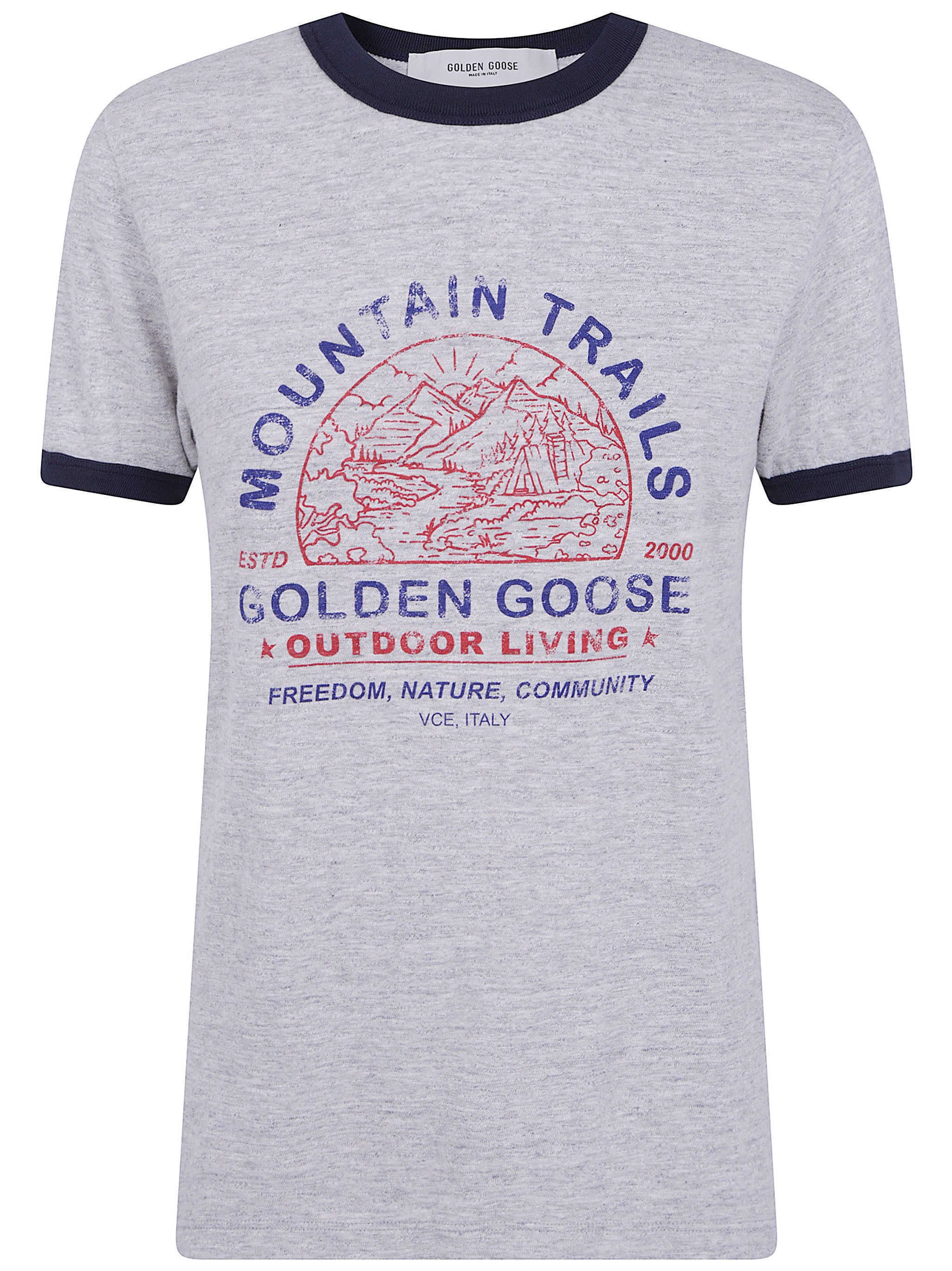 Golden Goose T-Shirt Slim Long "Journey W's"