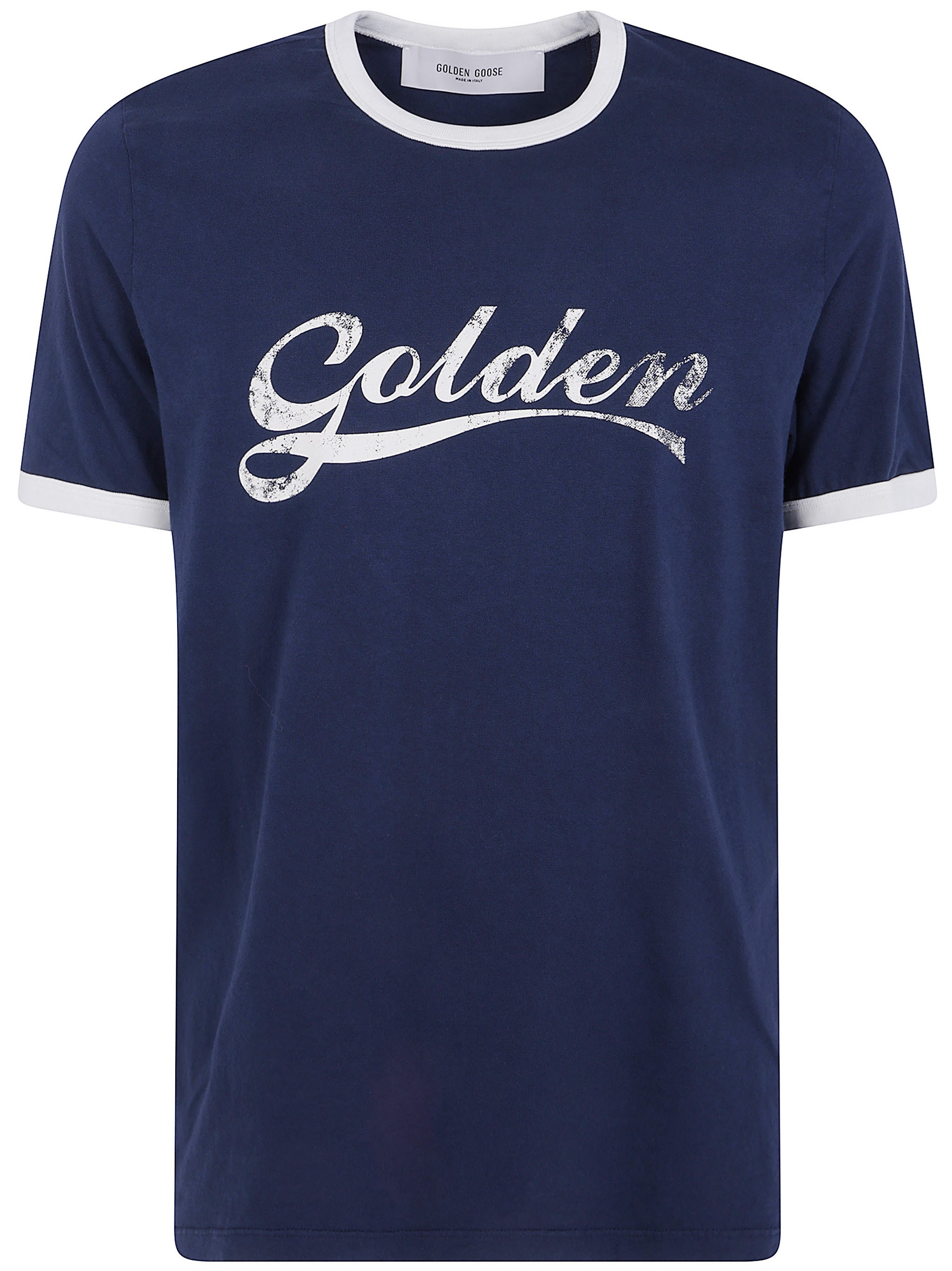 Golden Goose GOLDEN GOOSE T-Shirt Slim Fit "Journey M's"　GOLDEN GOOSE Tシャツ スリムフィット "Journey M's"