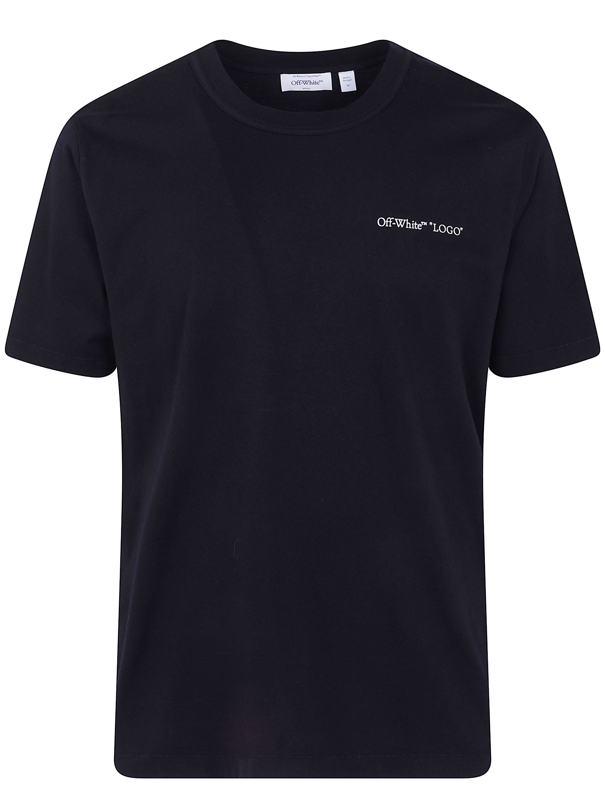 Off-White T-Shirt Short Sleeves "Logo Quote Regular"