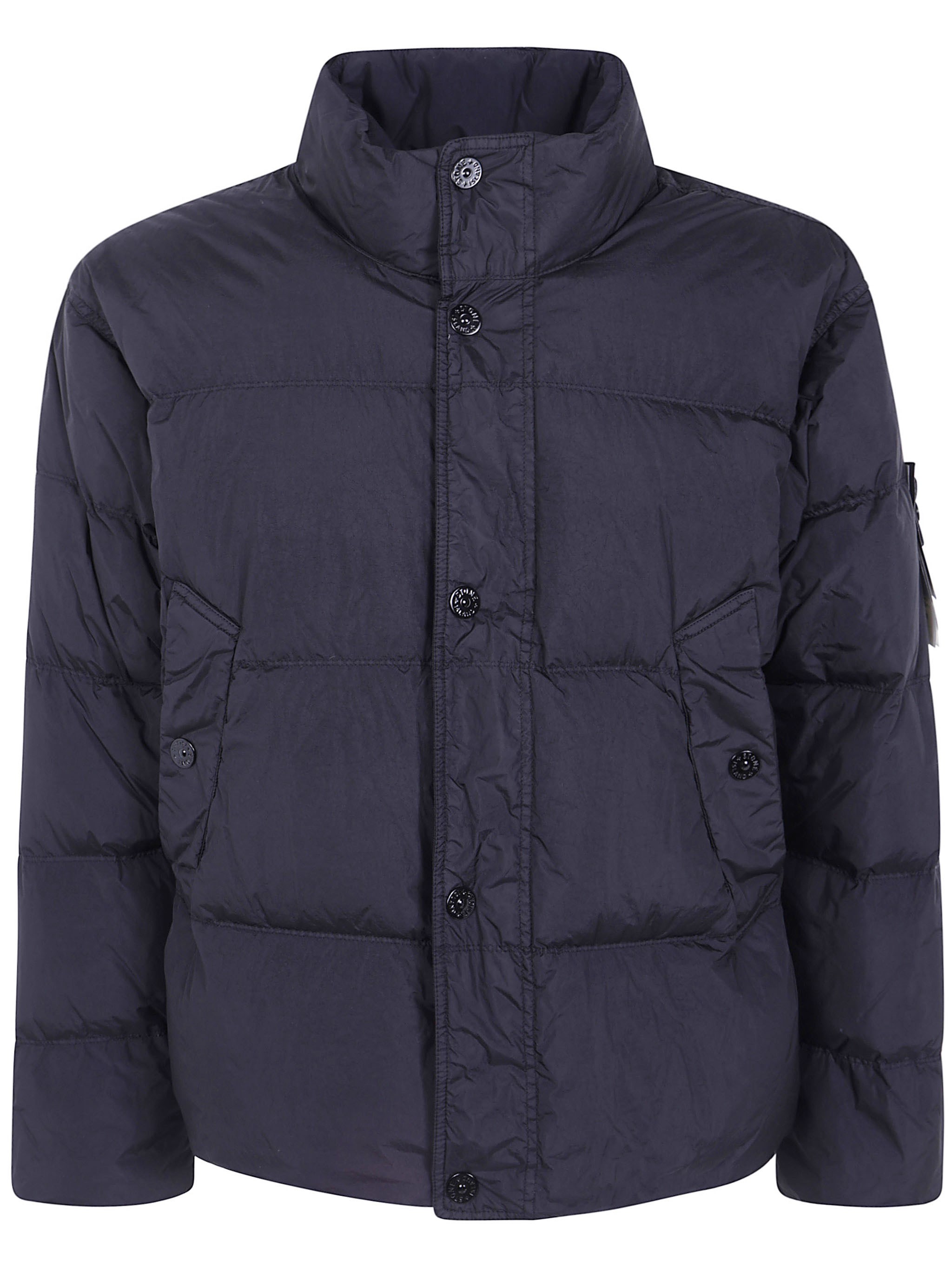 Stone Island Jacket Puffer "classic Sport" In Black