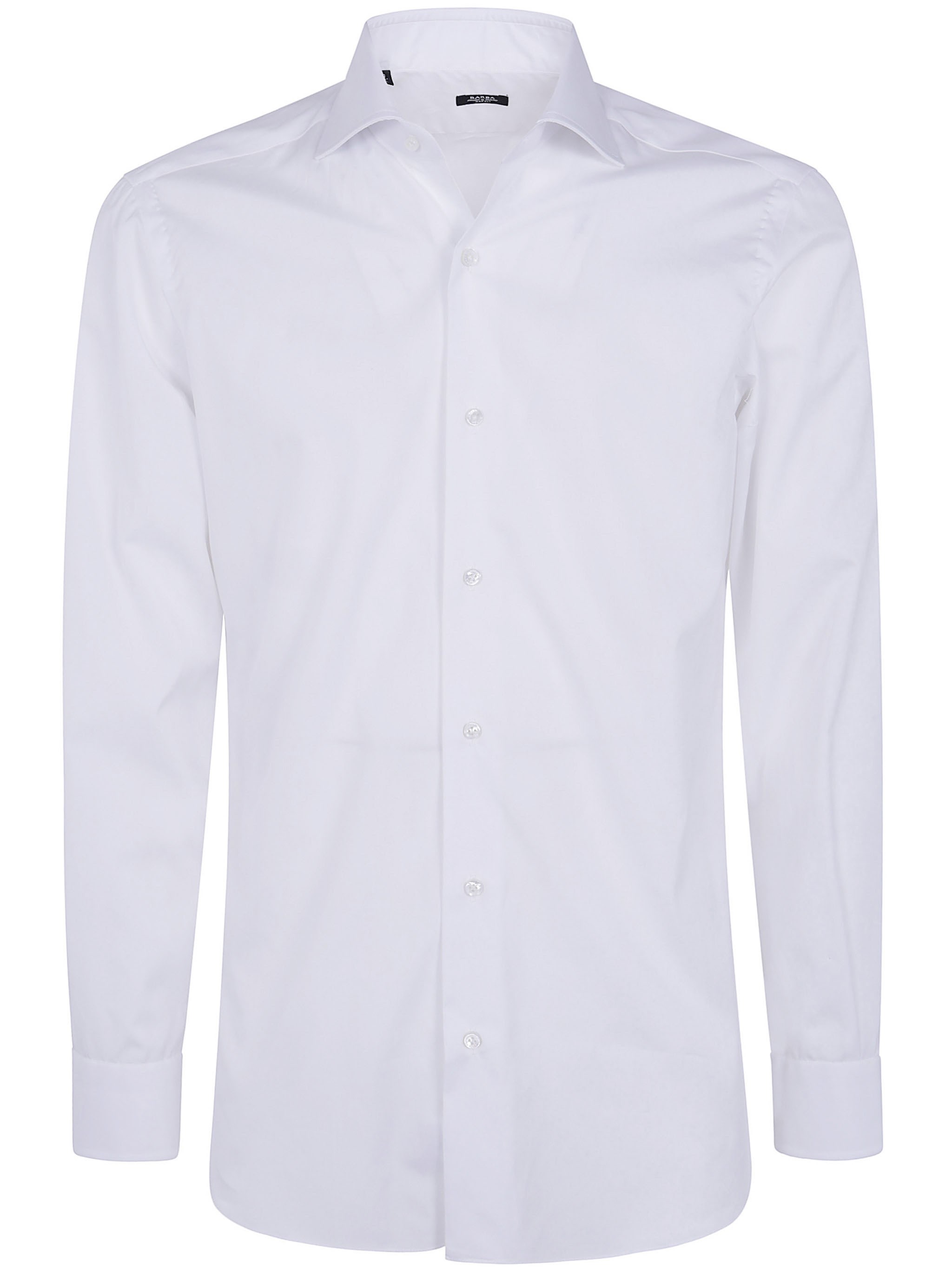 Barba Napoli Shirt Classic Popeline "white"