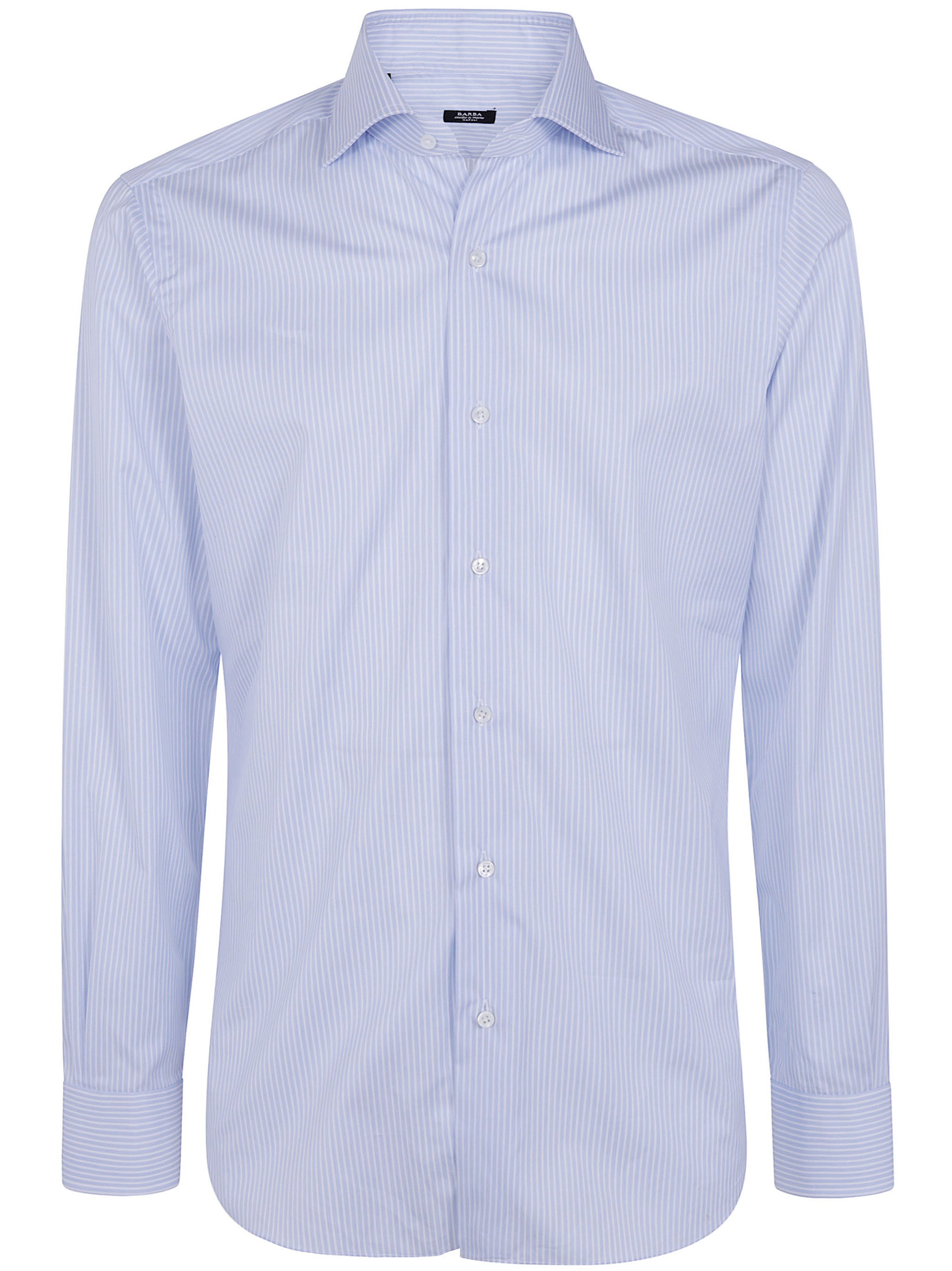Barba Napoli Shirt Classic Stripes "i1u13p0157073.u.02 Light Blue"