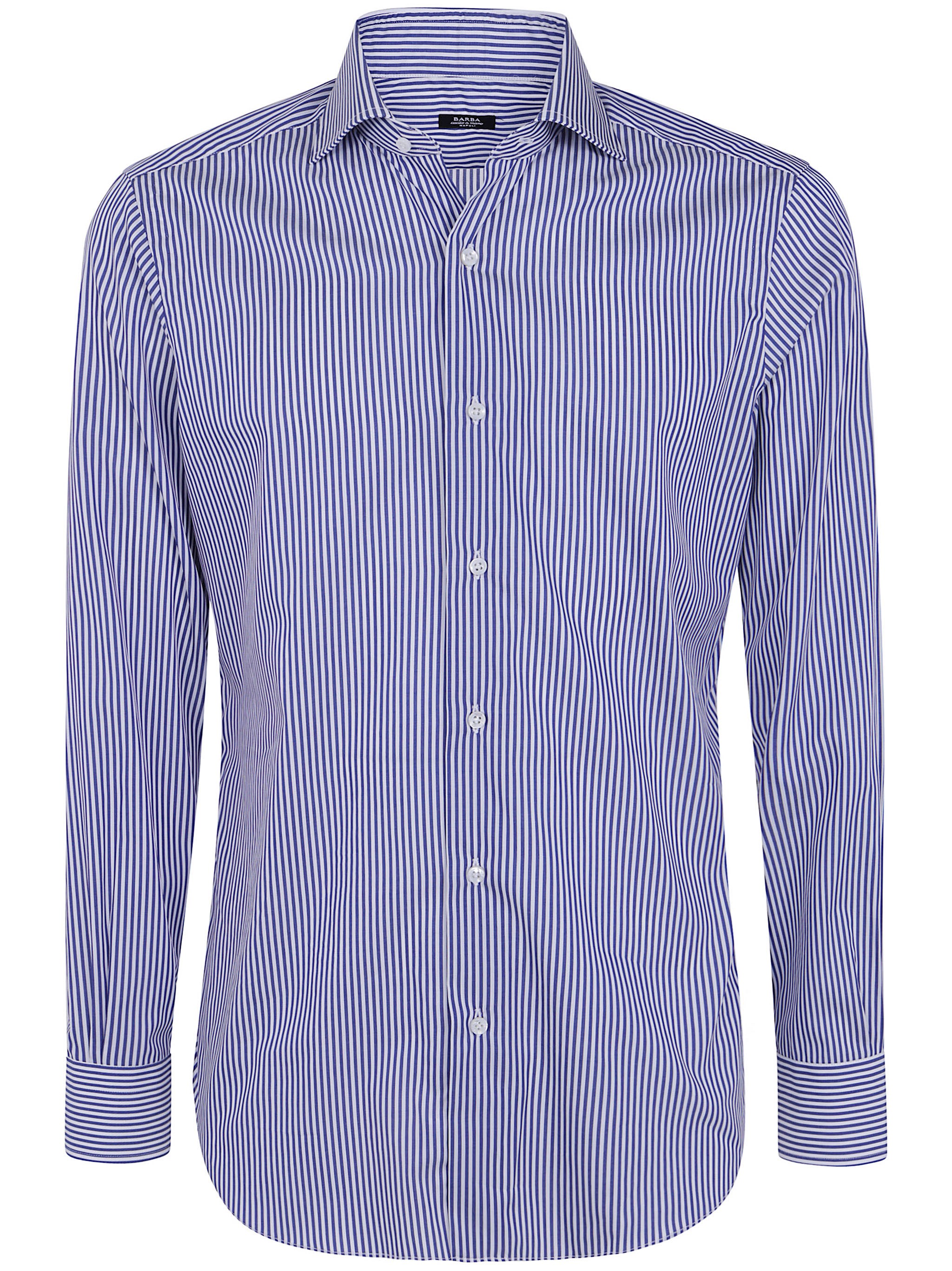 Barba Napoli Shirt Classic Stripes "i1u13p0157005.u.01 Light Blue"