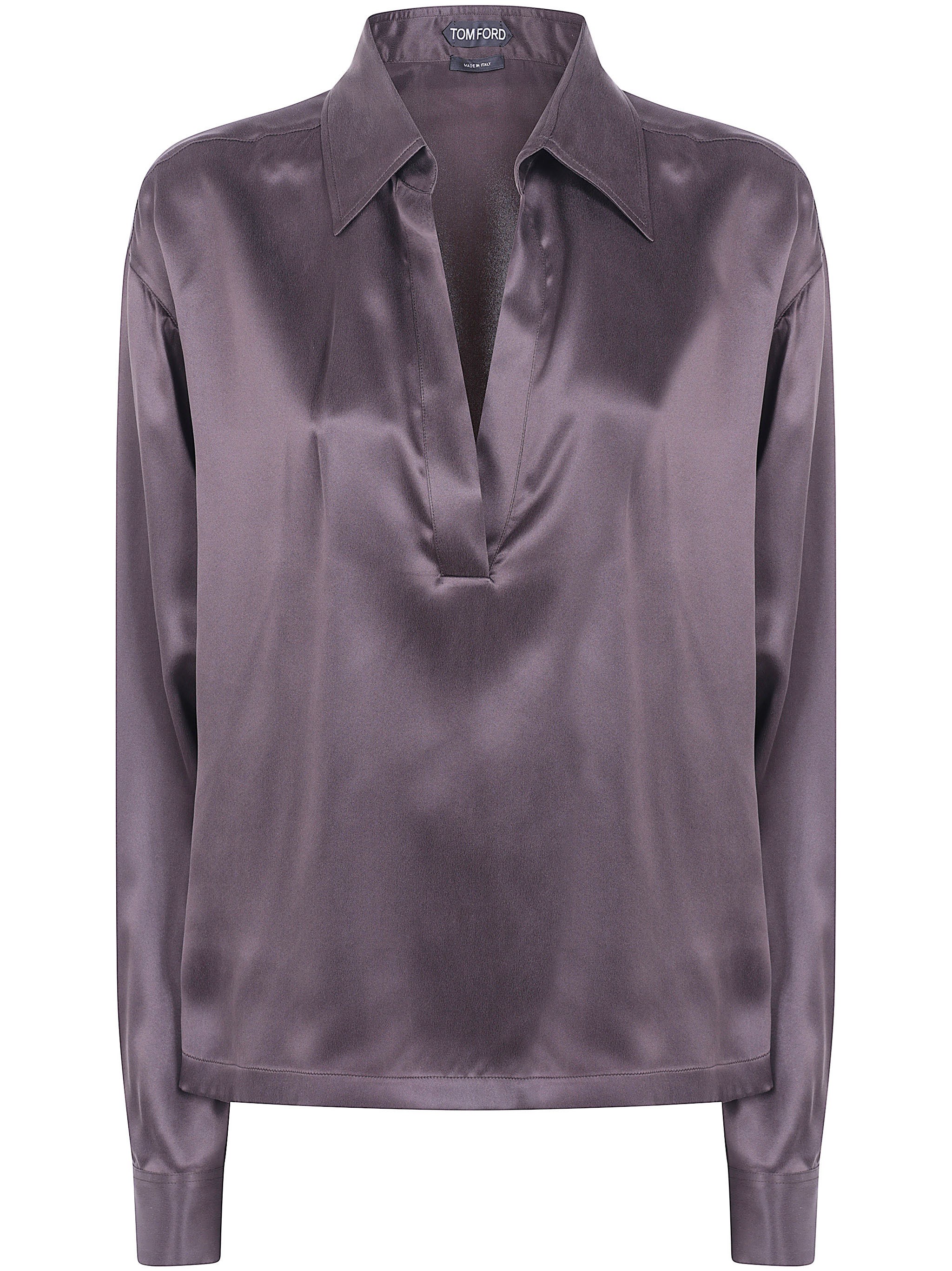 TOM FORD Polo Shirt Silk 100% "Peach Feel Silk Satine"