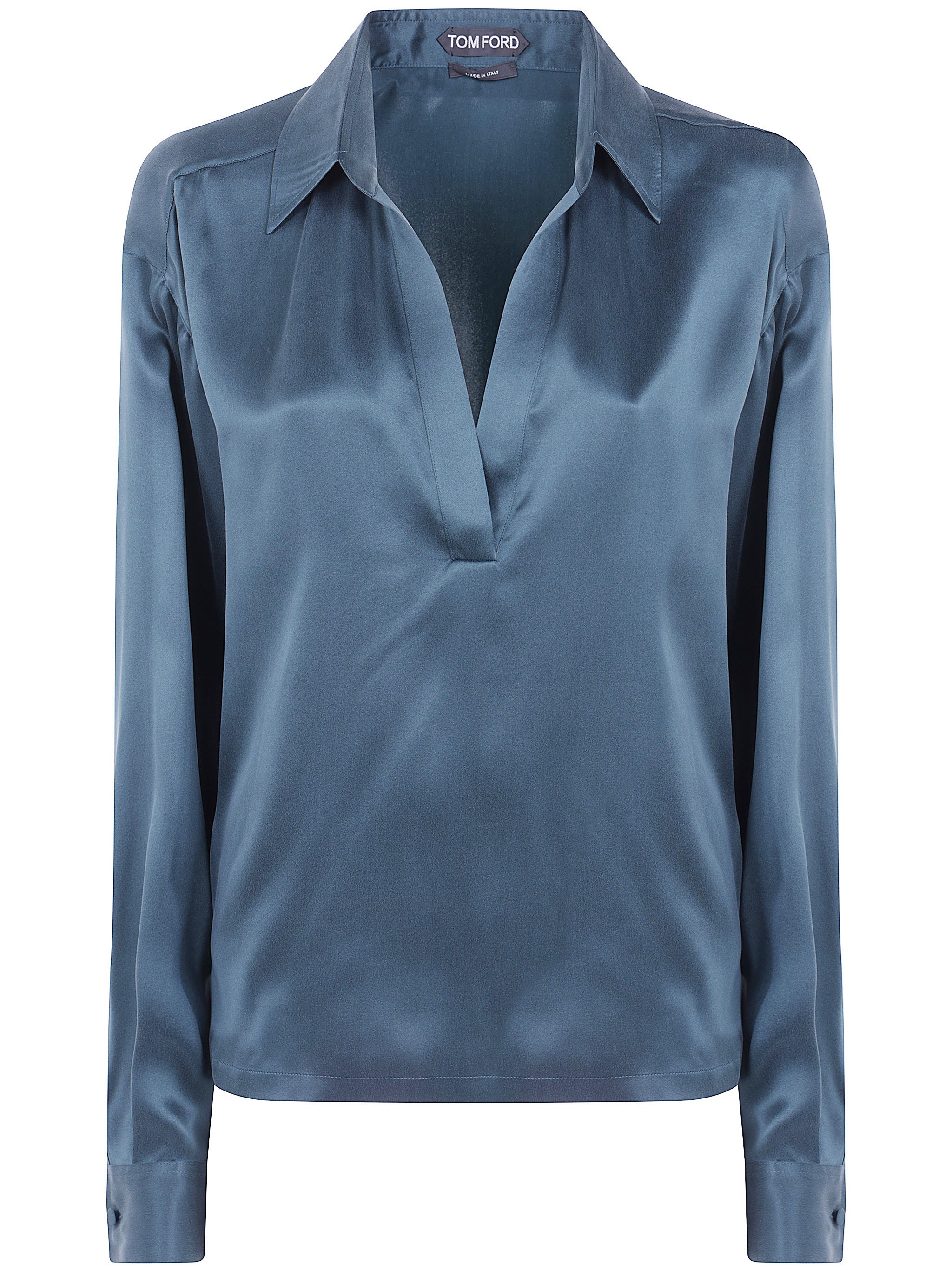 TOM FORD Polo Shirt Silk 100% "Peach Feel Silk Satine"