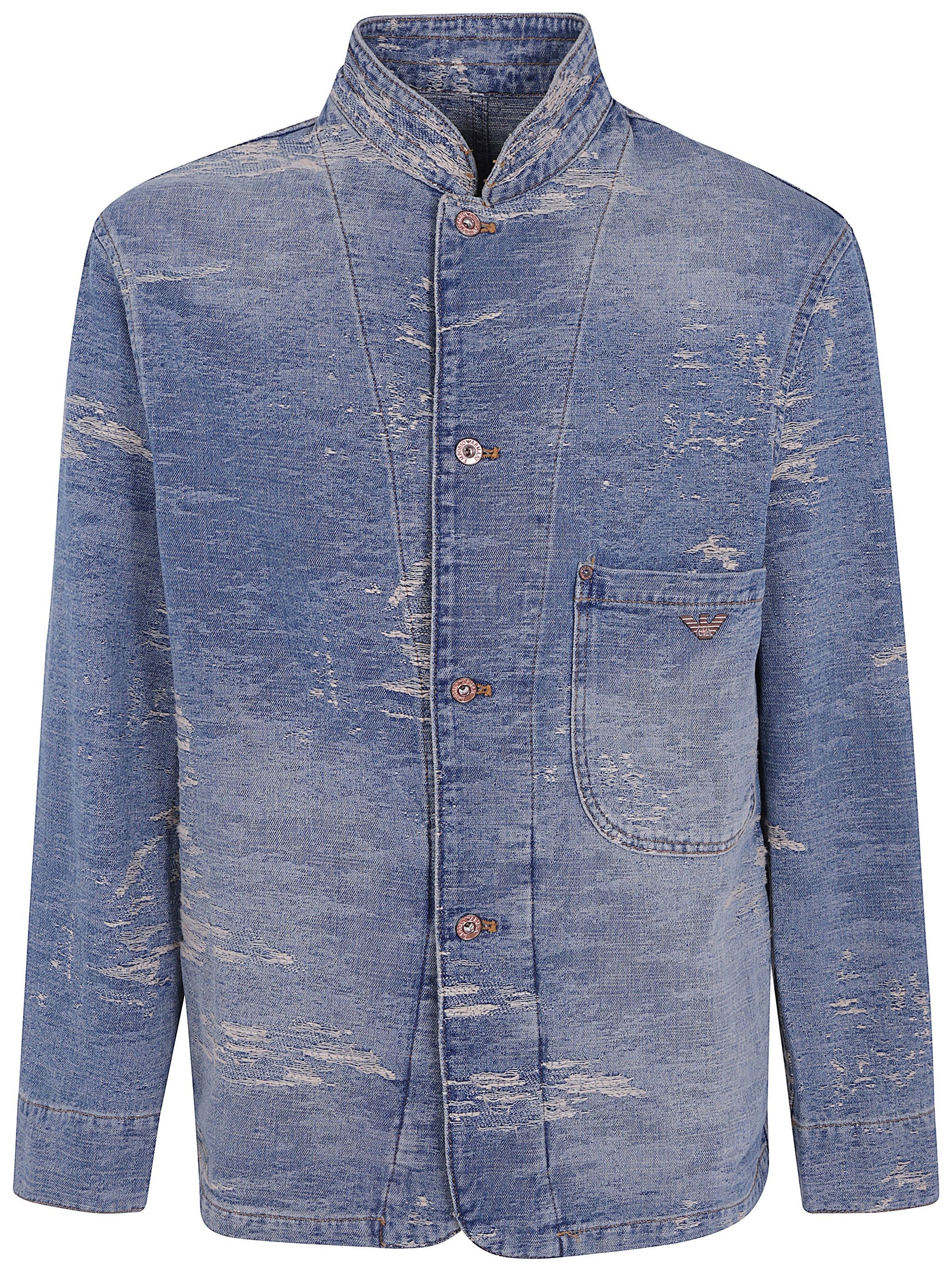 EMPORIO ARMANI Jacket Light Blue Denim "Em006536.Af27794"