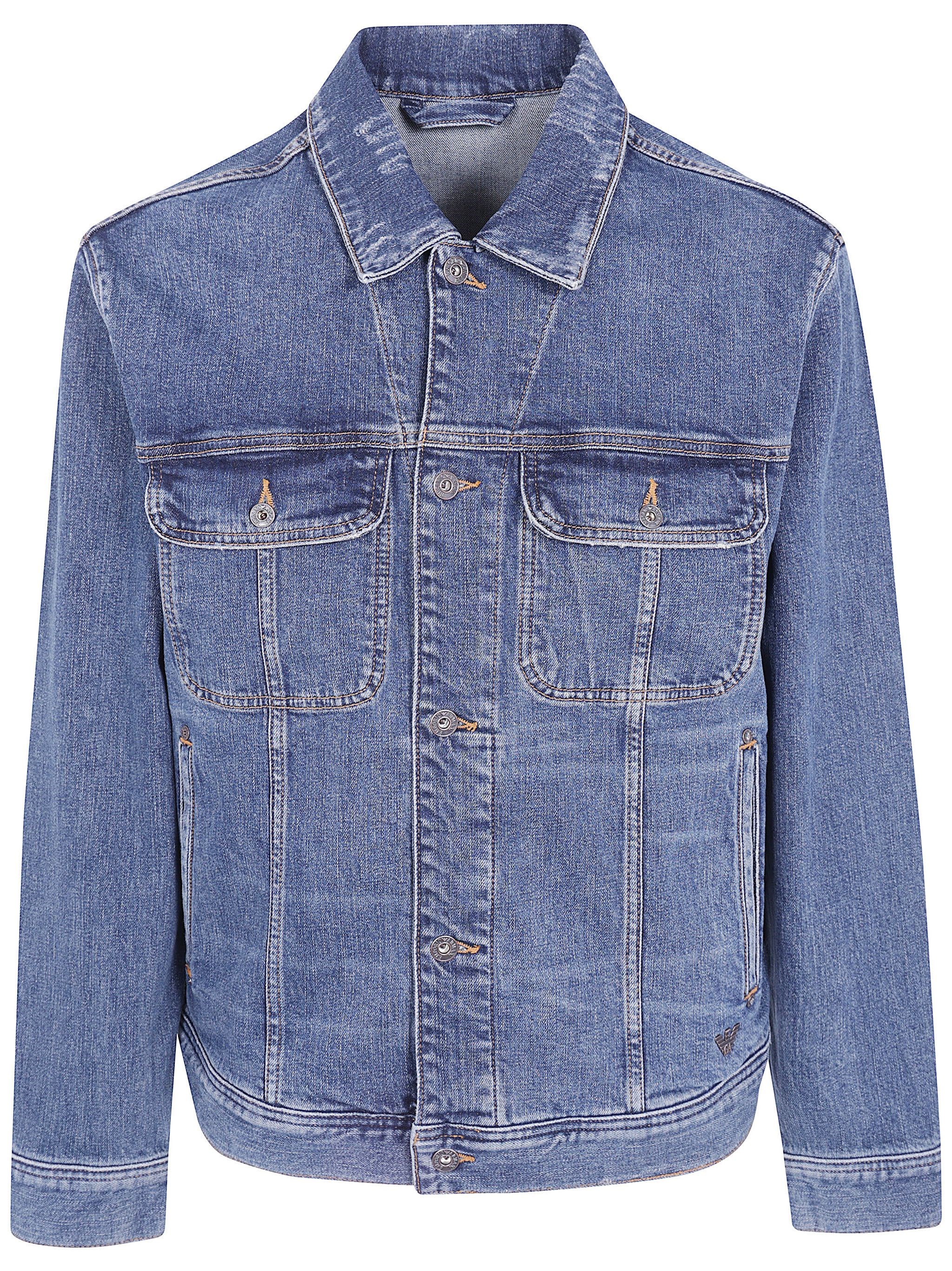 EMPORIO ARMANI Jacket Classic Denim "Em006496.Af27566 Mb002"