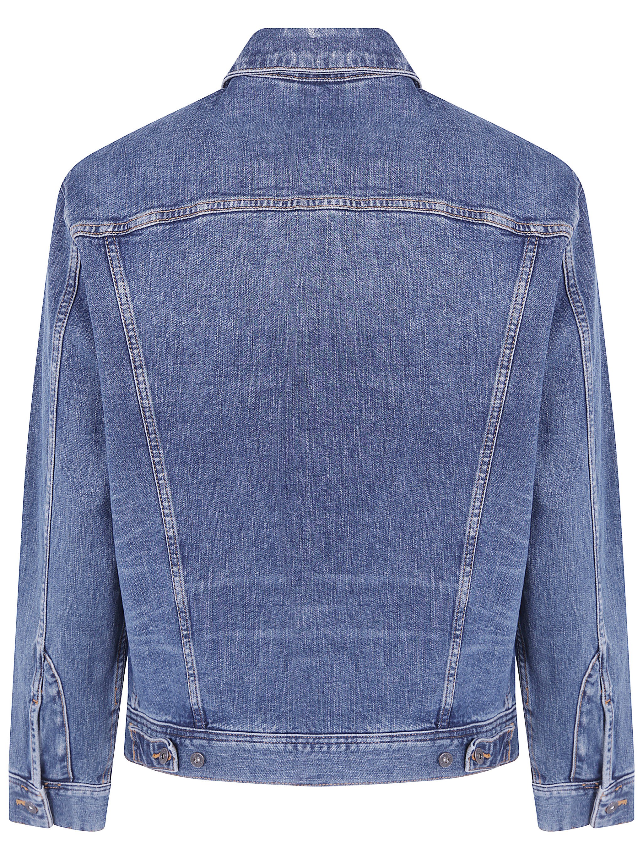 Emporio Armani Jacket Classic Denim "em006496.af27566 Mb002" In Blue