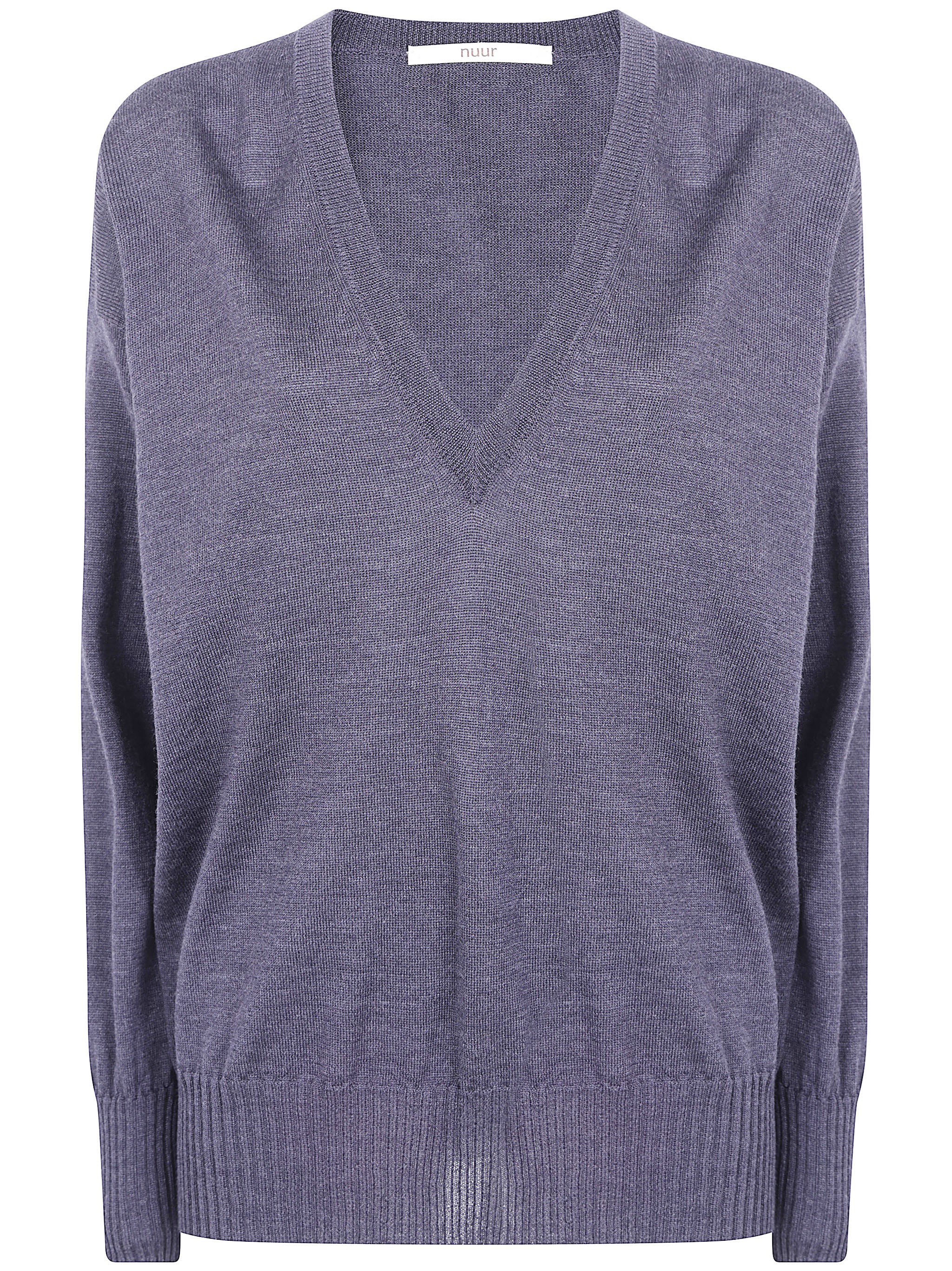 NUUR Sweater Long Sleeves V Neck “263Fxb08002”