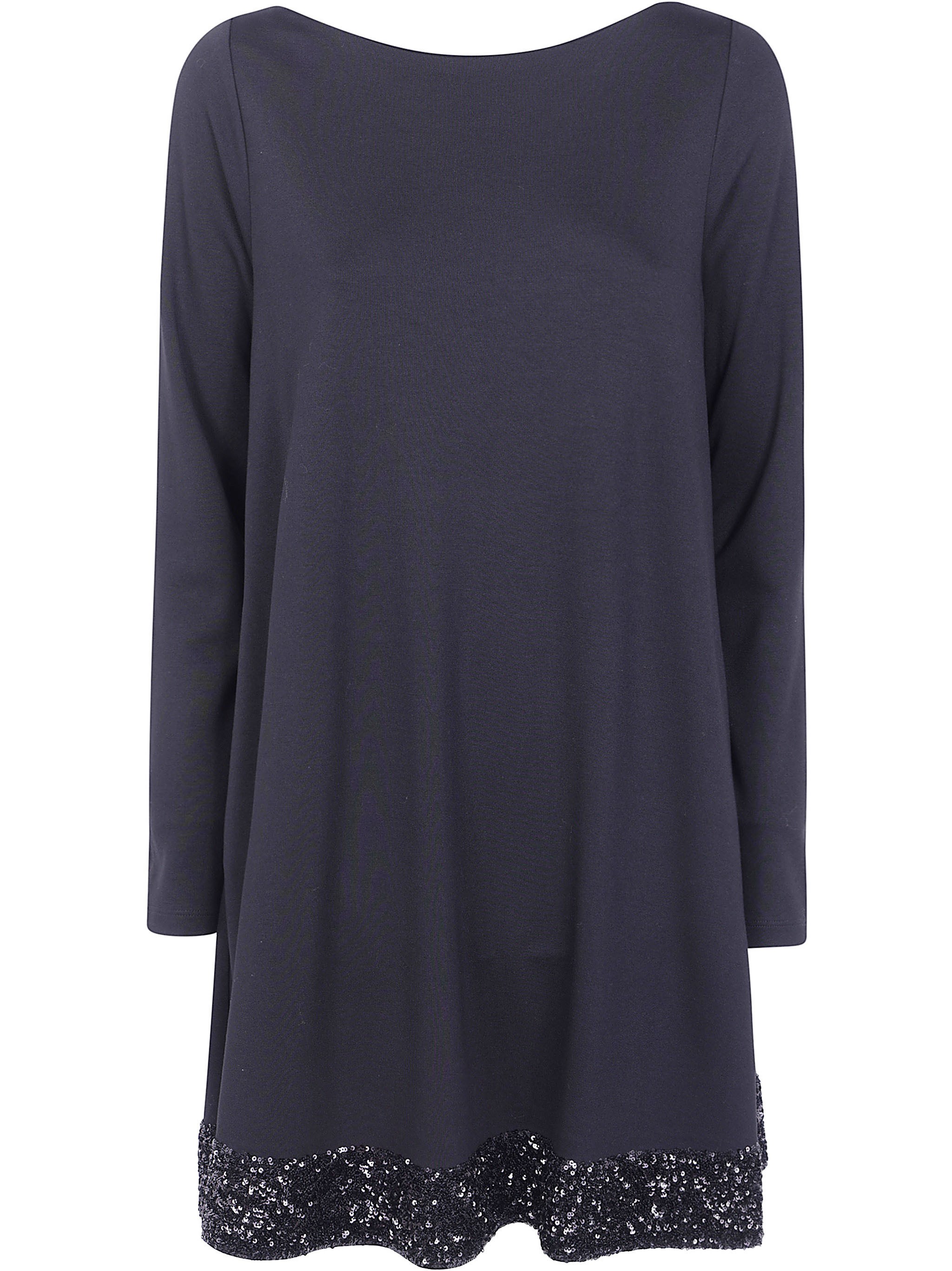 EMPORIO ARMANI Dress Viscose "Ew004672.Af22598 Uc001 Black"