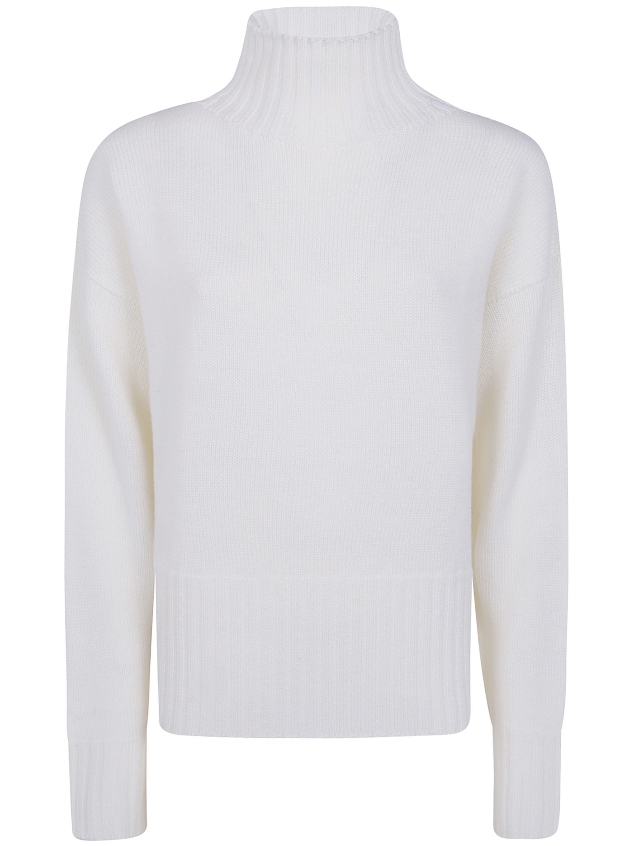 V Neck "L5Mn504L 125 Milk" Sweater