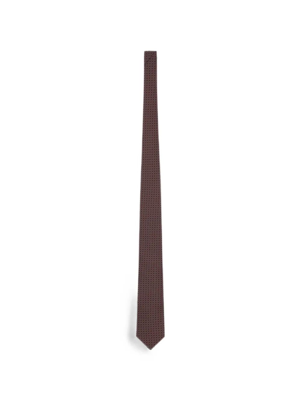 LARDINI LARDINI Tie Fancy Brown "Accrc7.Ac67126 999Ma"　ラルディーニ ネクタイ ファンシーブラウン "Accrc7.Ac67126 999Ma"
