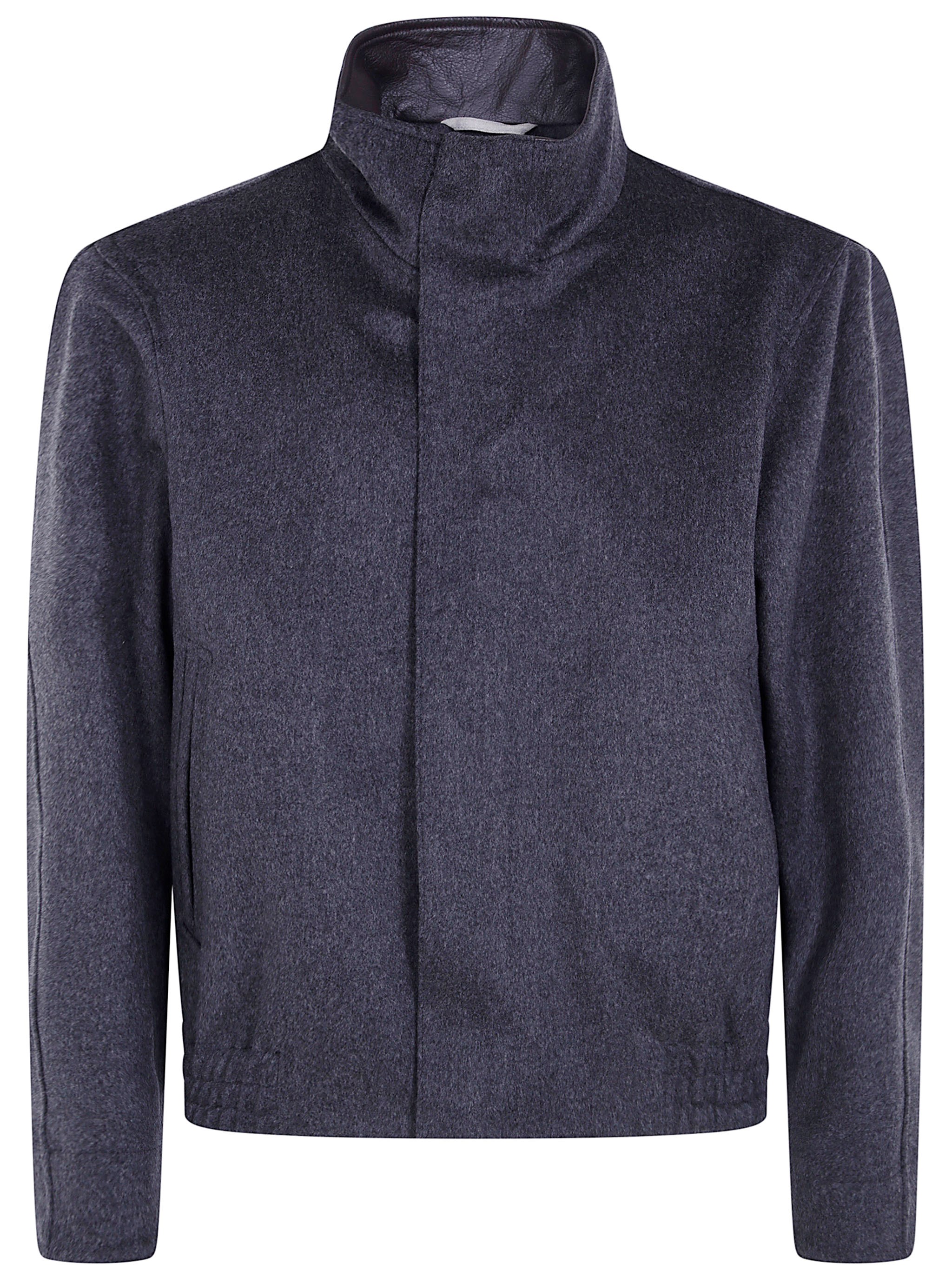 Lardini Jacket Wool 100% Virgin Wool In Gray