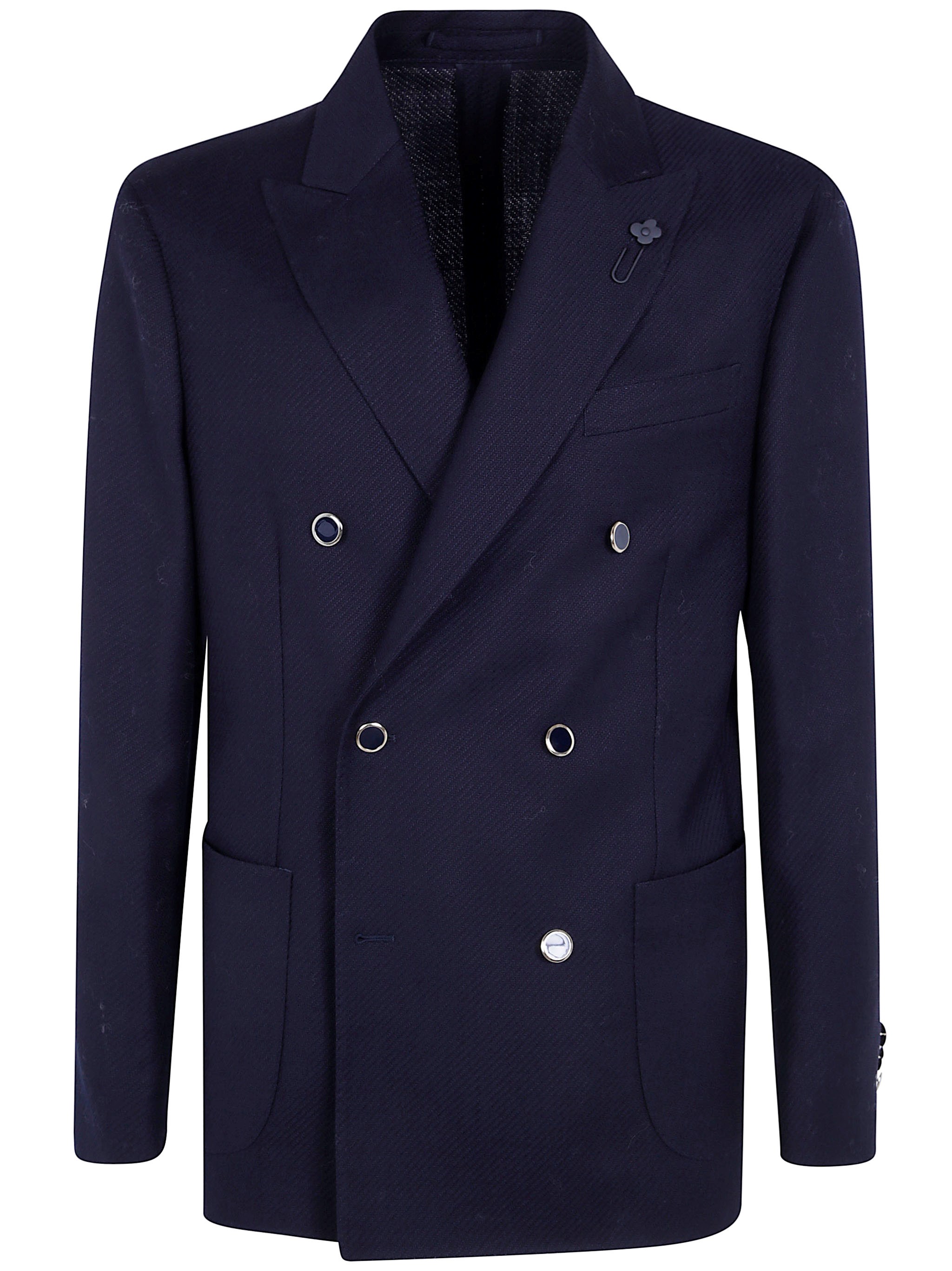 Lardini Jacket Wool Blue "roma"