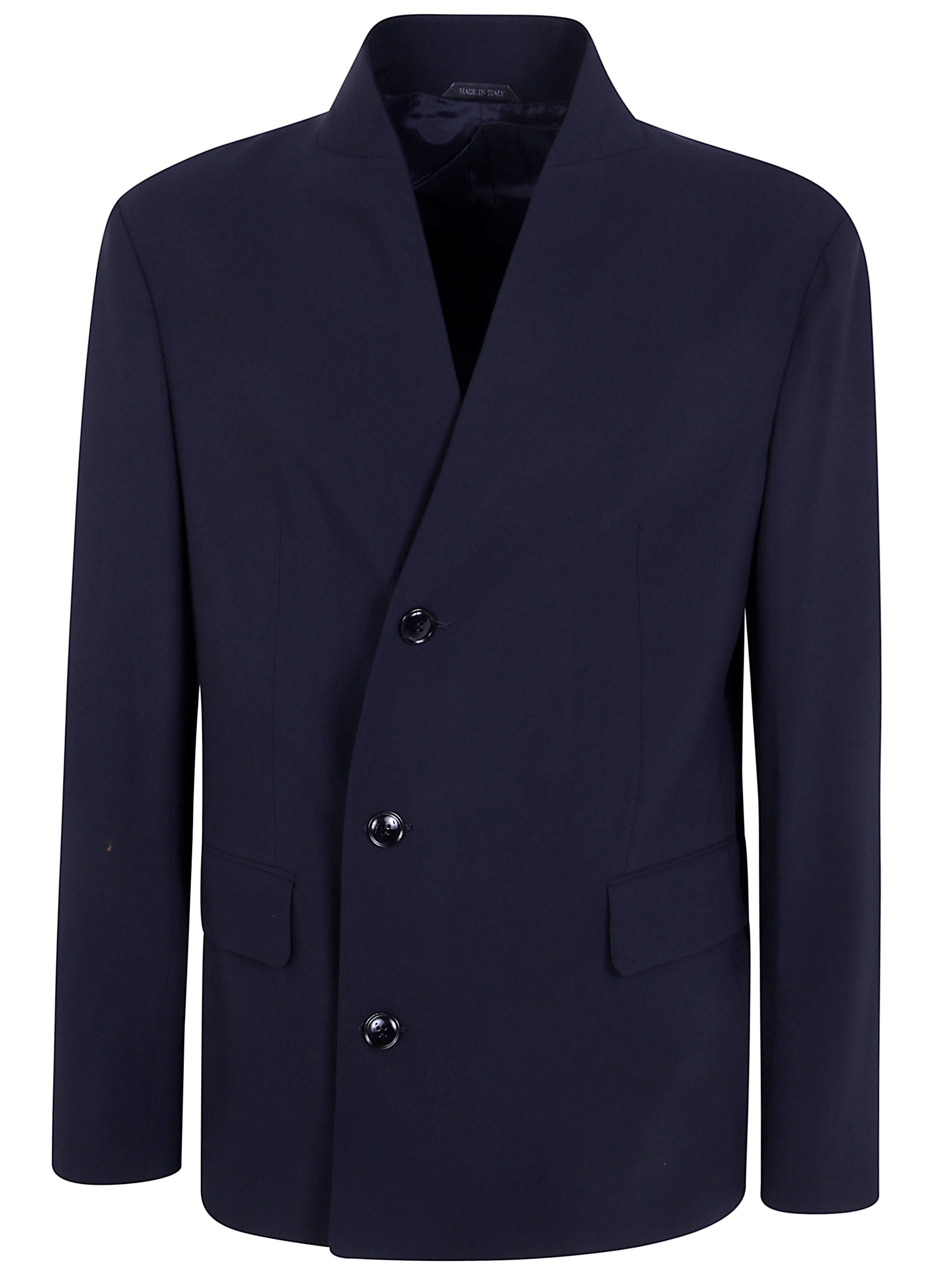 Giorgio Armani GIORGIO ARMANI Sweater 100% Virgin Wool "Asymmetrical Cardigan"