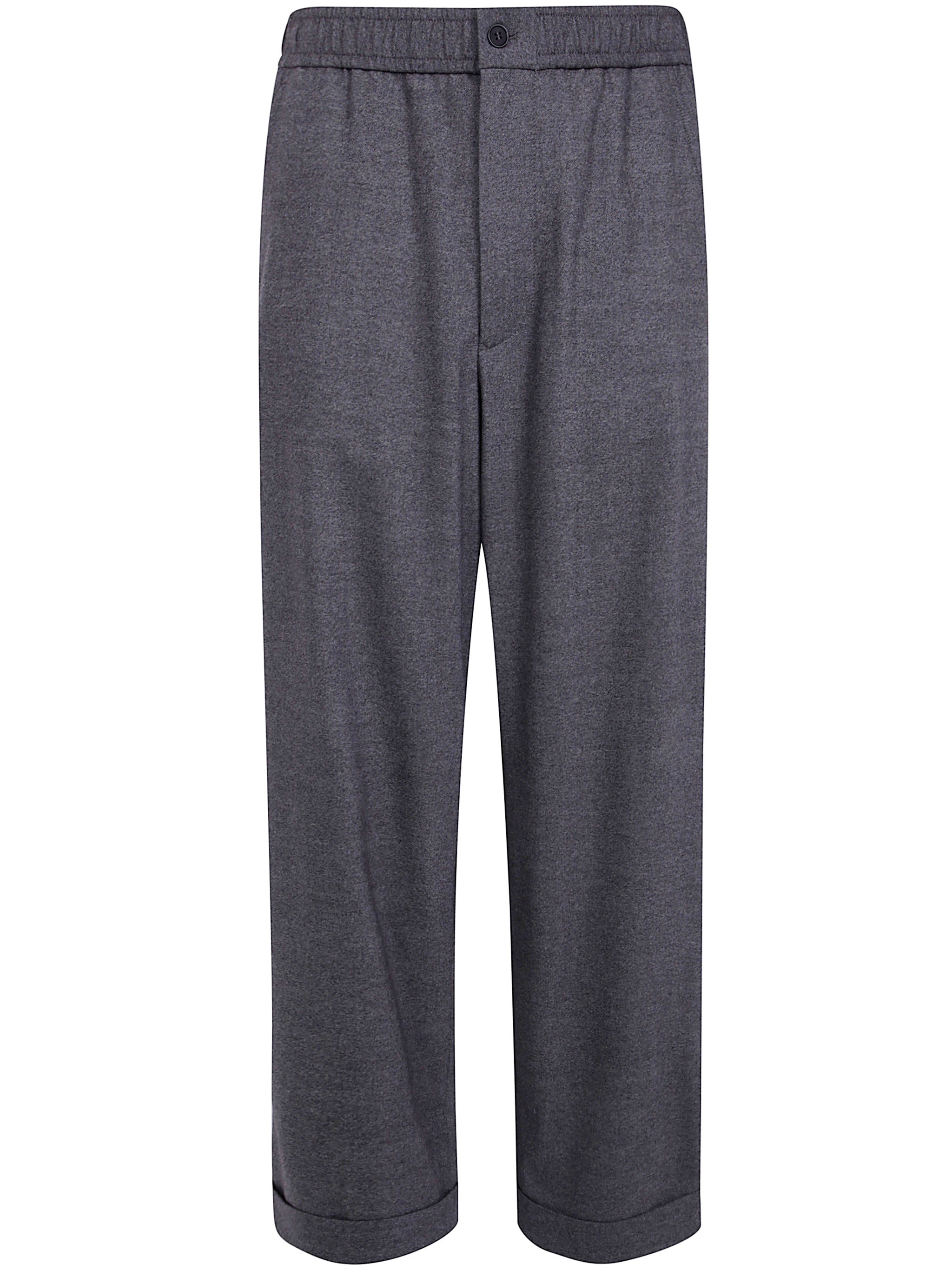 GIORGIO ARMANI Pants Wool Cashmere Blend “Rain Drum”